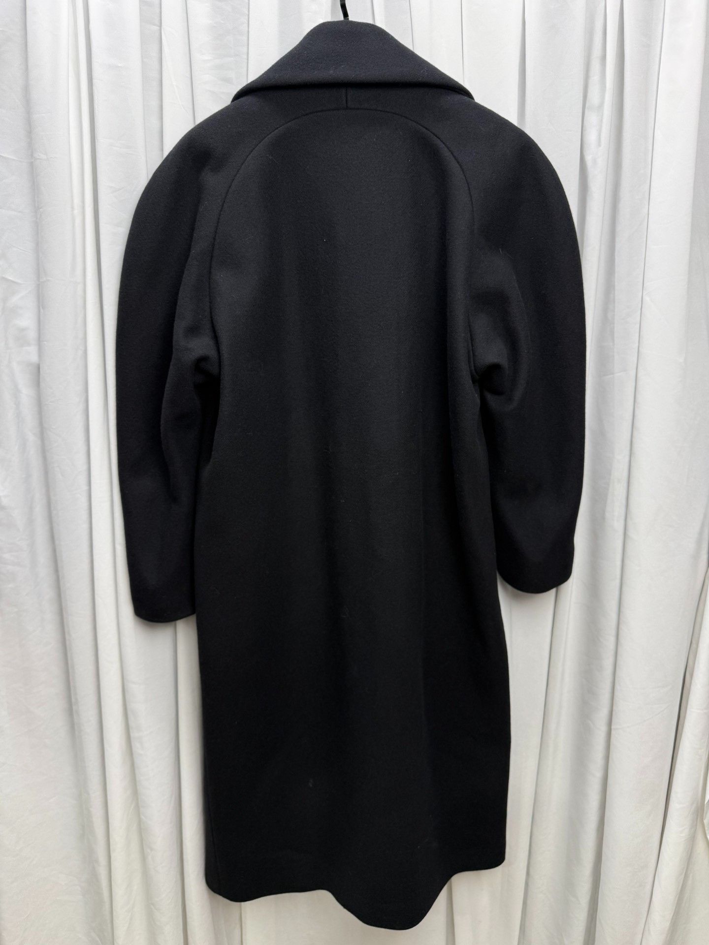 Dries Van Noten Dries van Noten Round Shoulder Wool Coat Size US M / EU 48-50 / 2 - 9 Thumbnail