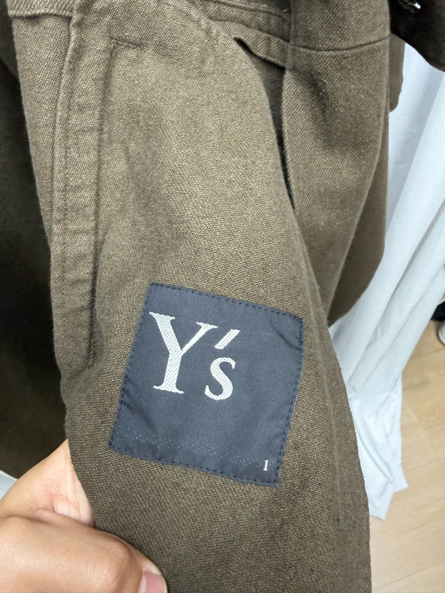 Yohji Yamamoto Yohji Yamamoto Y's Distressed Washed Coat Size US M / EU 48-50 / 2 - 8 Thumbnail