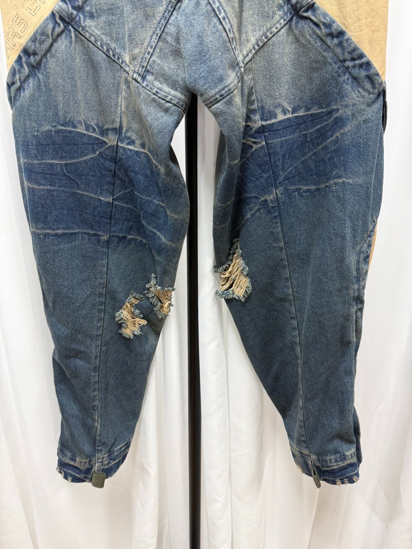 Hamcus hamcus S.O.D.A. Blue Heavy Wash Jeans Size US 36 / EU 52 - 8 Thumbnail