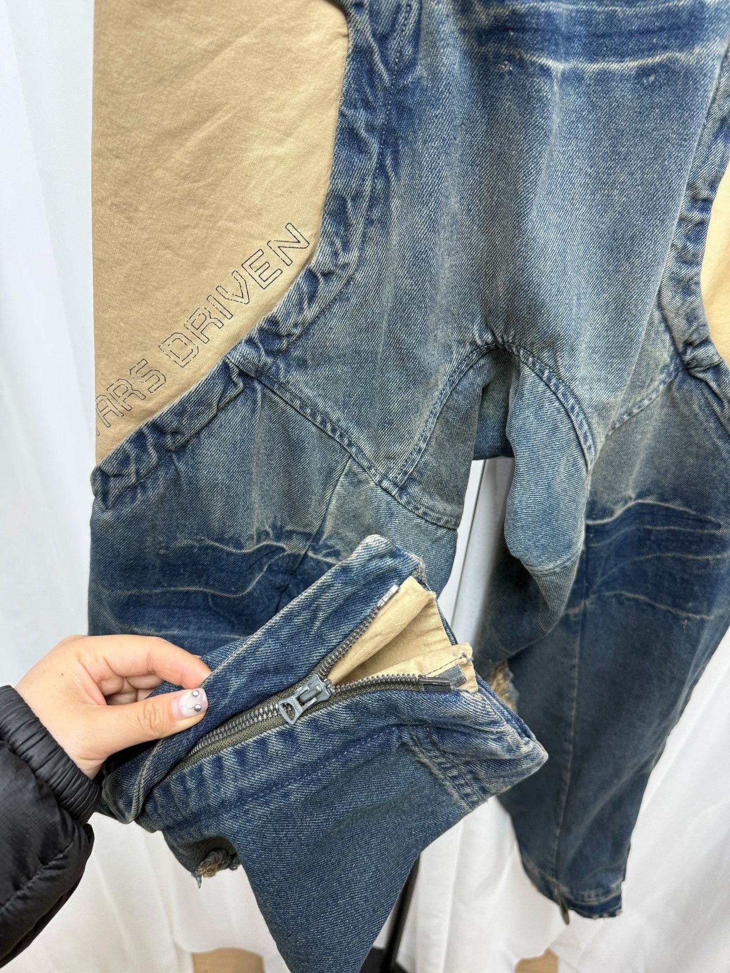 Hamcus hamcus S.O.D.A. Blue Heavy Wash Jeans Size US 36 / EU 52 - 9 Thumbnail