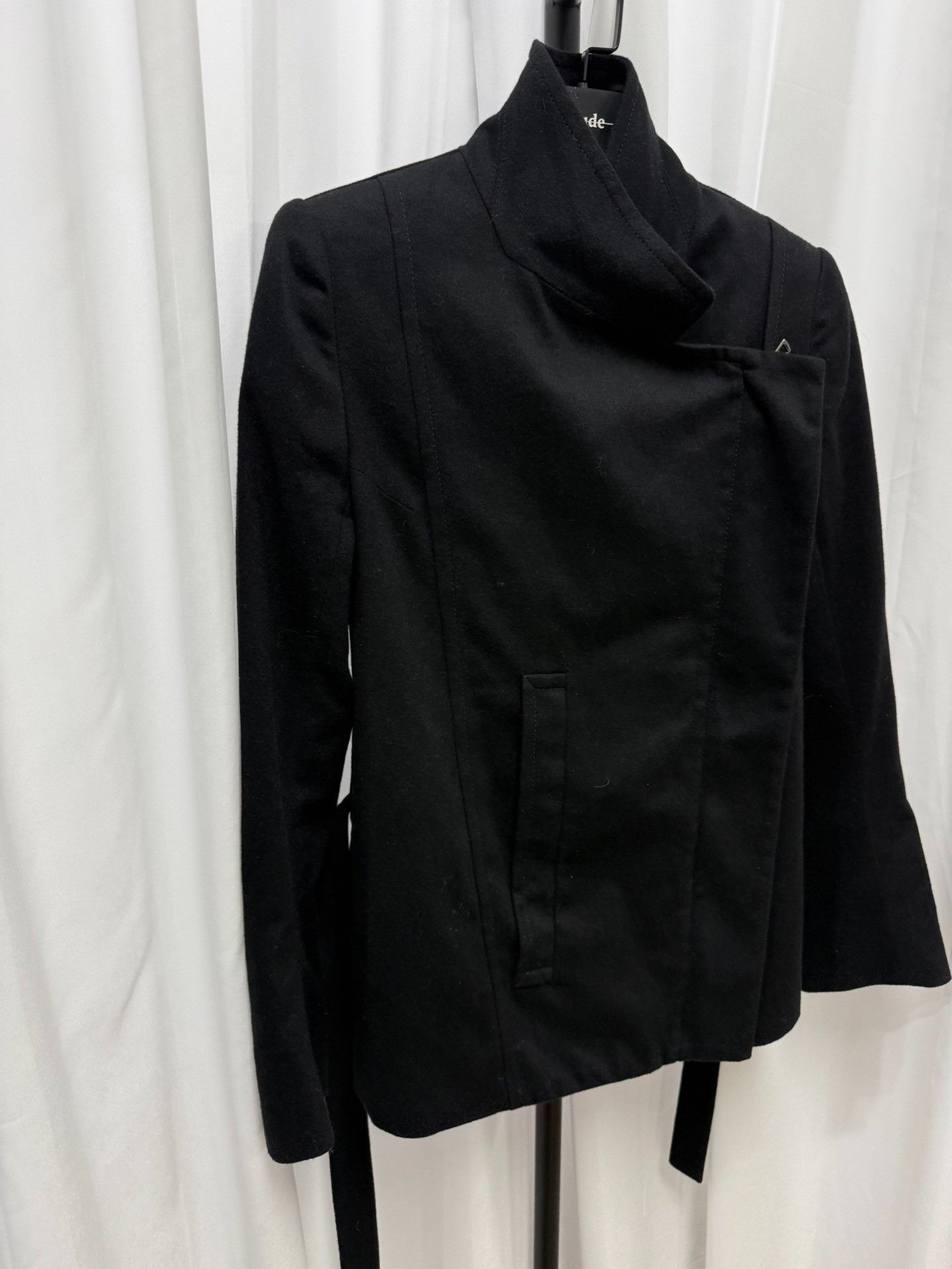 Ann Demeulemeester Ann Demeulemeester Cashmere Blend Runway Zip Jacket Size XXS / US 00 / IT 34 - 4 Thumbnail