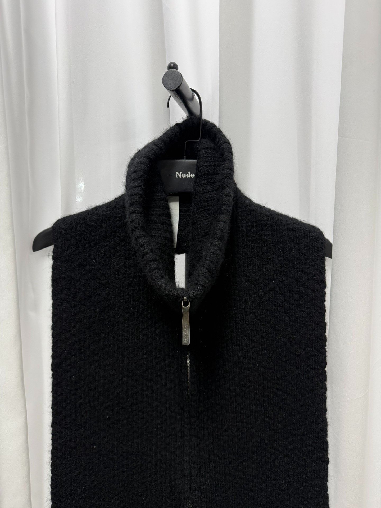 The Viridi-anne viride anne TVA Wool Zip Scarf Collar Size ONE SIZE - 2 Thumbnail