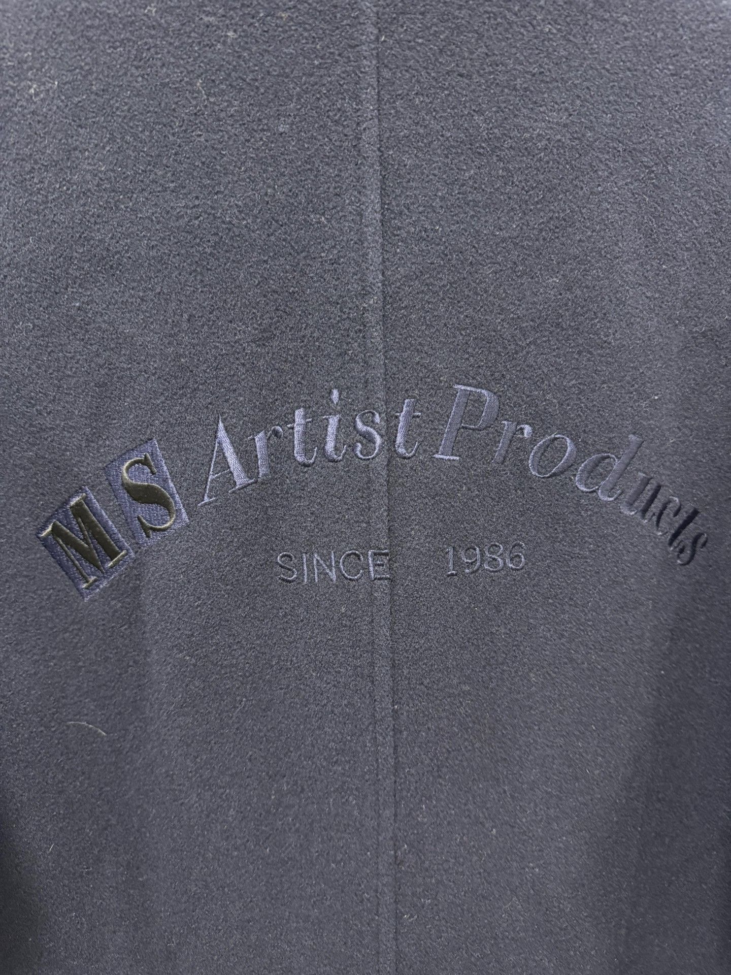 Comme des Garcons Comme des Garçons Homme 1991AW Leather Collar Wool Coat Size US M / EU 48-50 / 2 - 7 Thumbnail