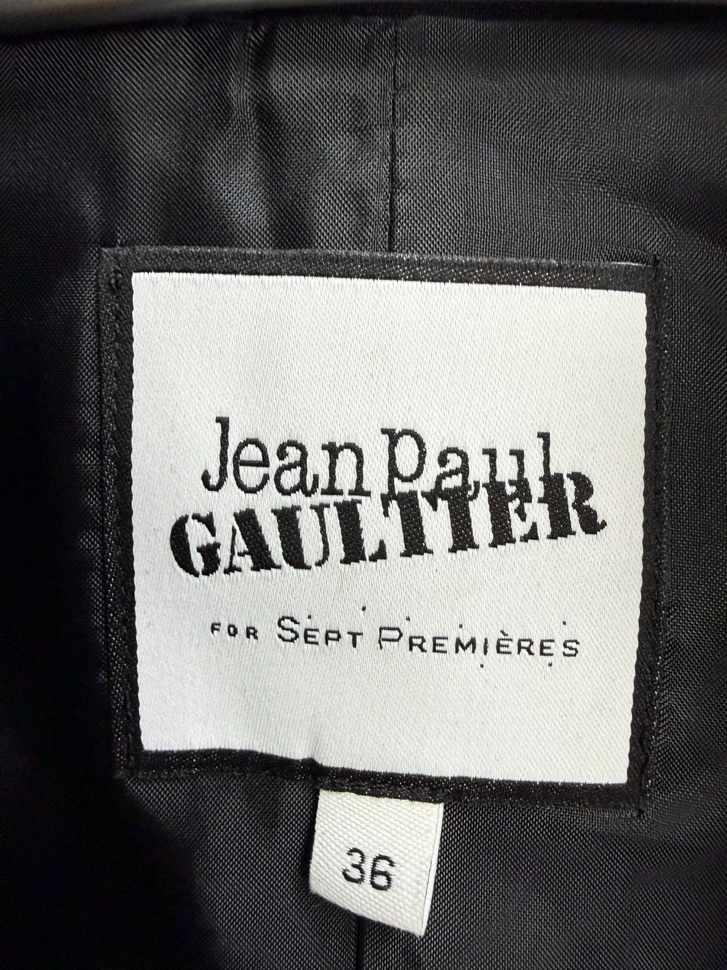Jean Paul Gaultier Jean Paul Gaultier Wool Ruffled Blazer Size XS / US 0-2 / IT 36-38 - 5 Thumbnail