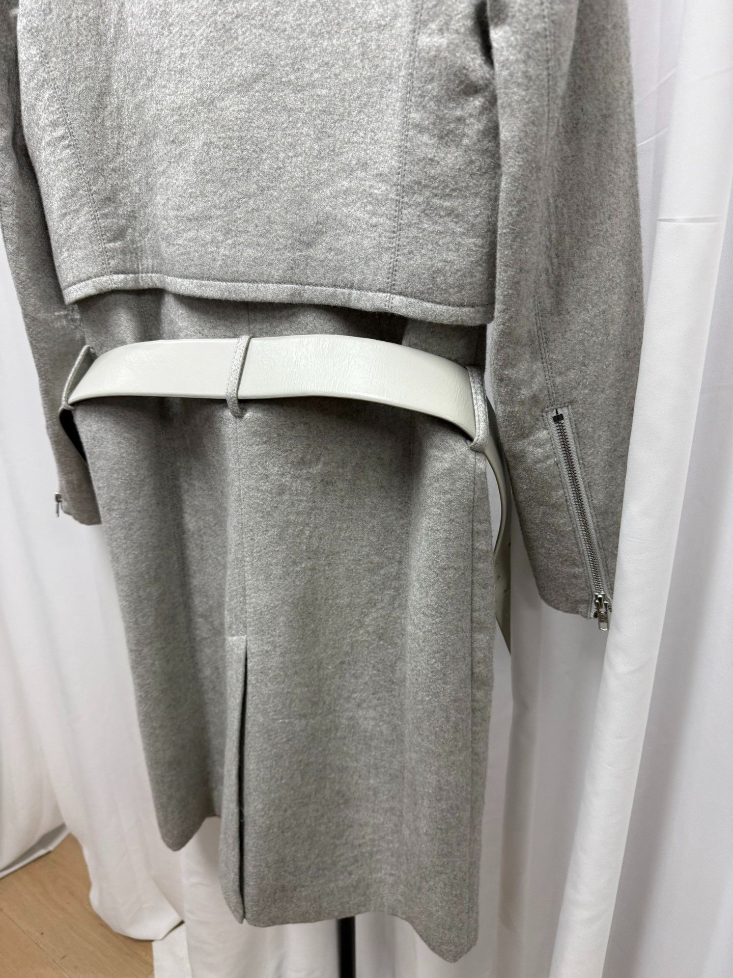 Helmut Lang Helmut Lang Double-Layer Collar Wool Coat Size US M / EU 48-50 / 2 - 5 Thumbnail