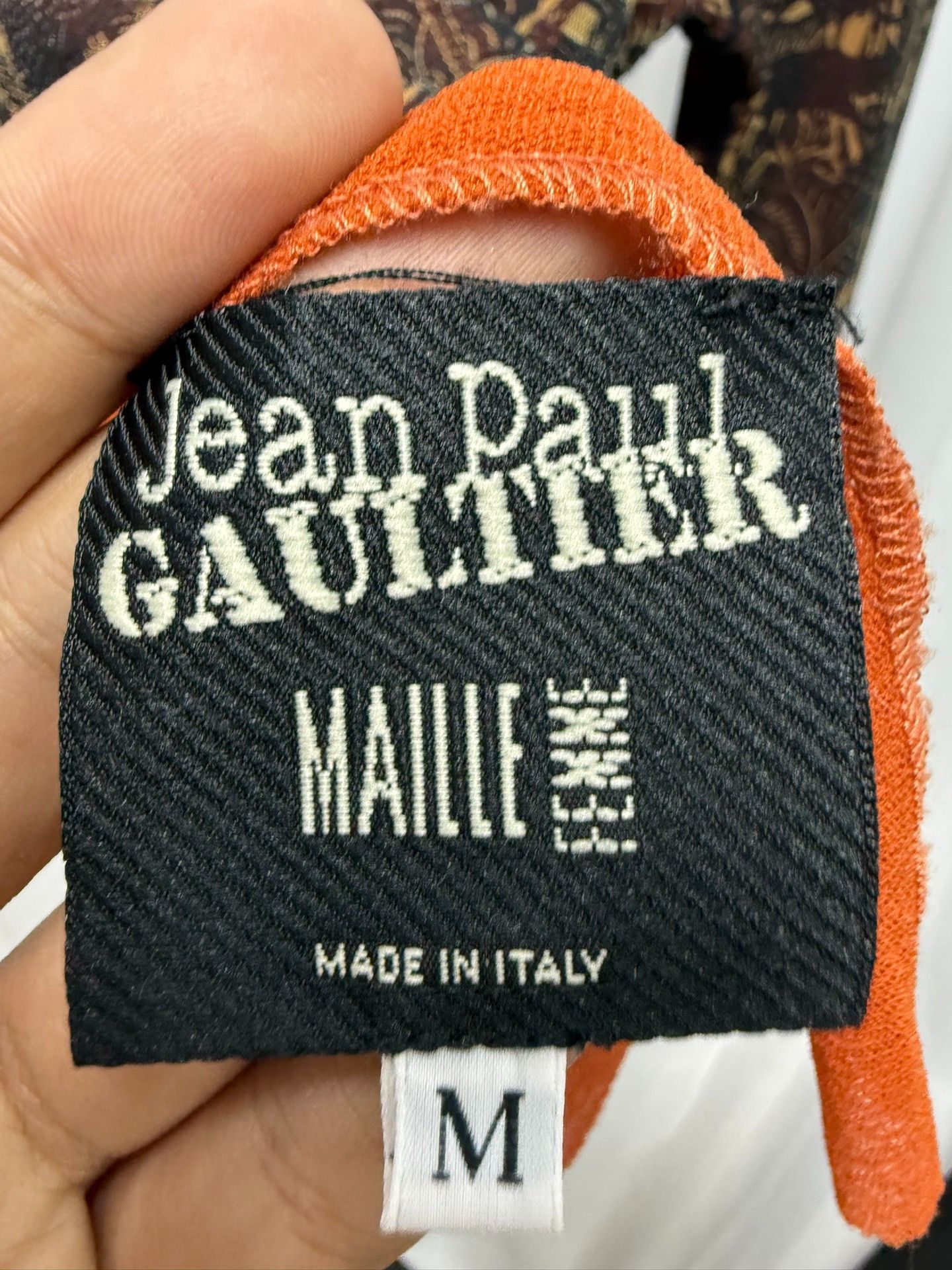 Jean Paul Gaultier Jean Paul Gaultier Mesh Double Layer Top Size US M / EU 48-50 / 2 - 6 Thumbnail