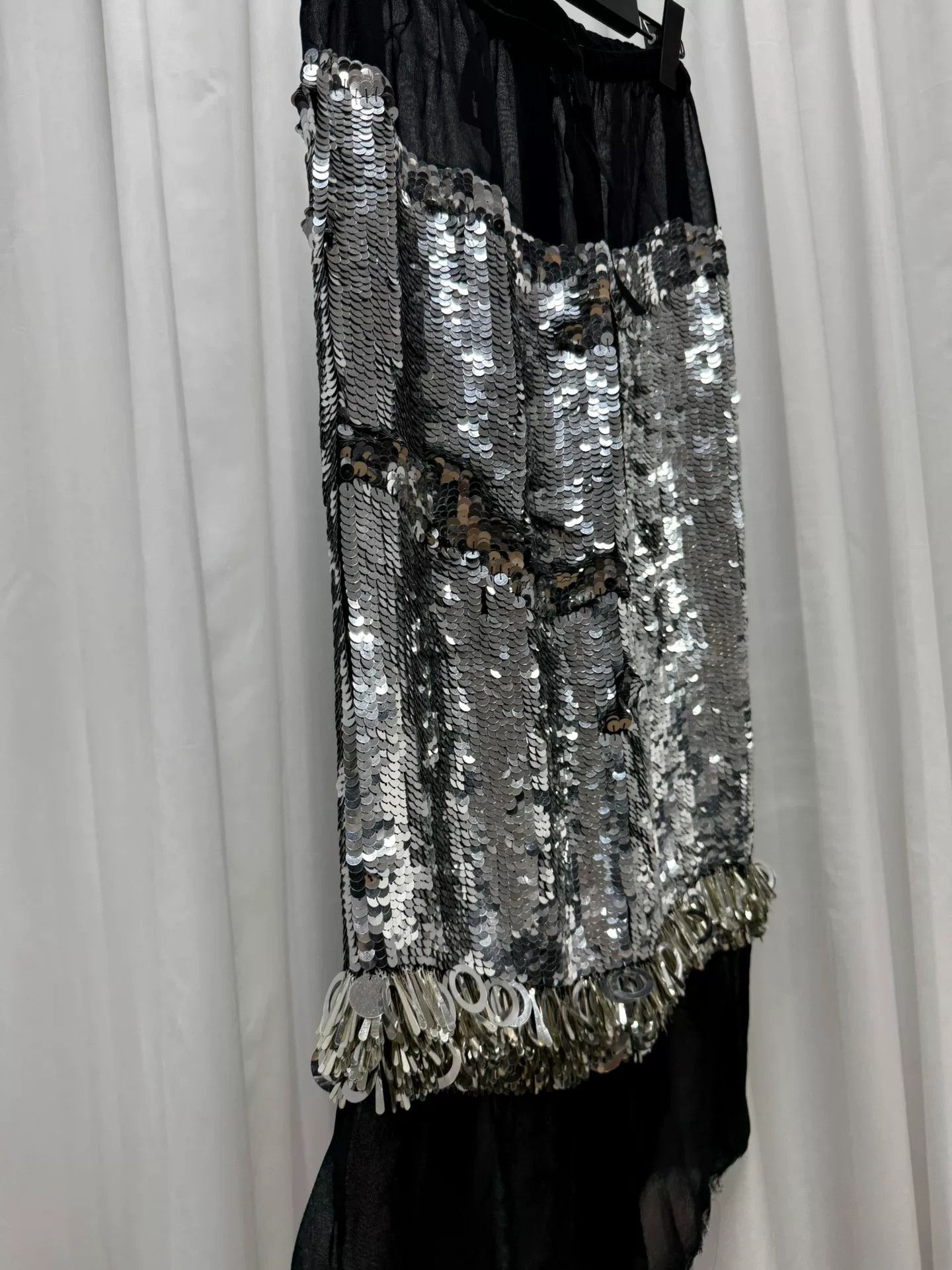 Dries Van Noten Dries Van Noten Sequin Skirt 34 Size 34" / US 12 / IT 48 - 4 Thumbnail