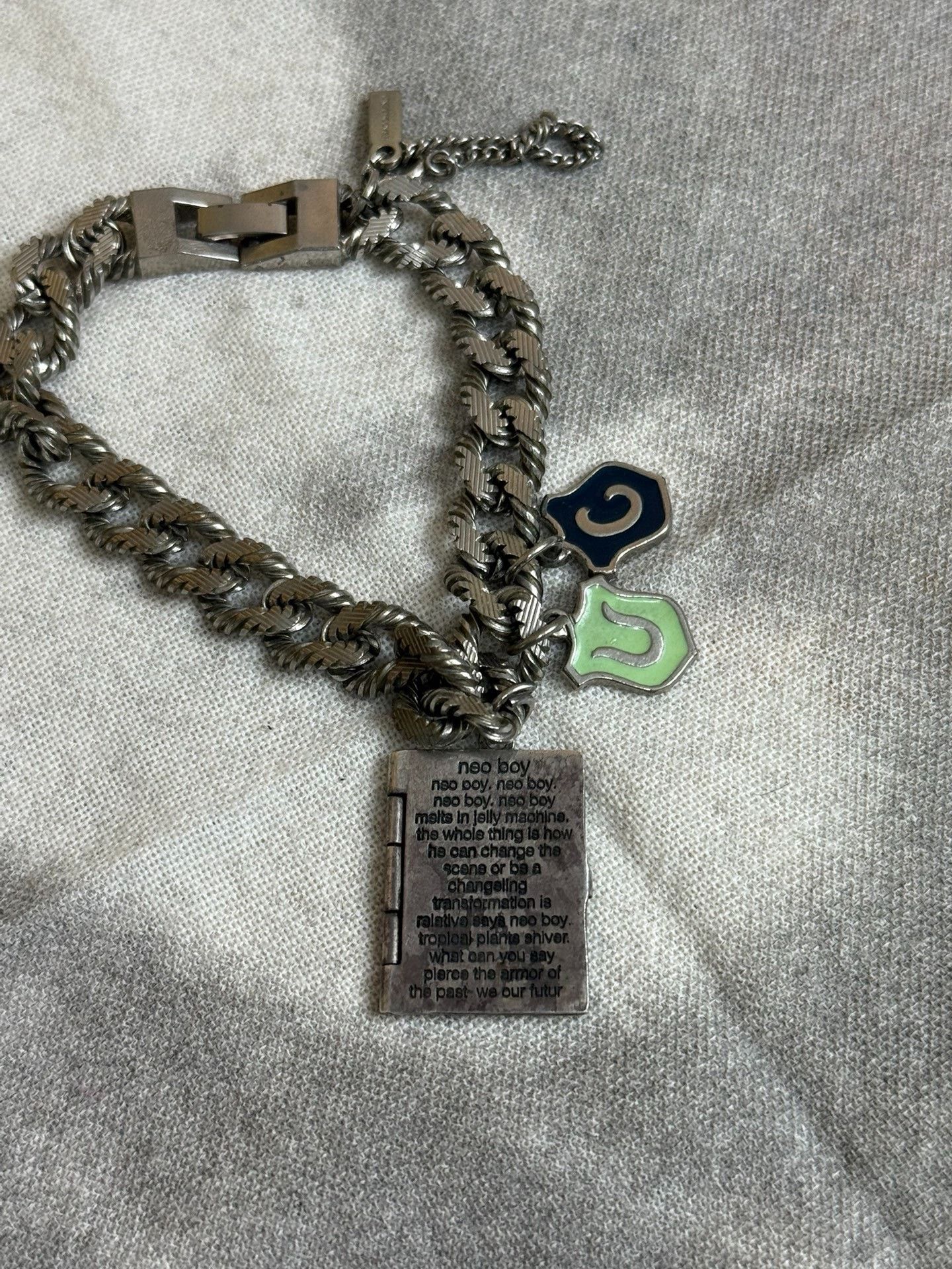 Undercover UNDERCOVER Neoboy Poetry Bracelet Size ONE SIZE - 4 Thumbnail