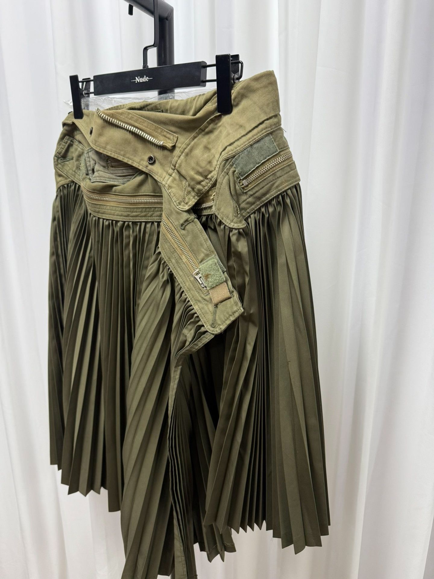 Junya Watanabe Junya Watanabe 2006AW Deconstructed Military Skirt Size 22" - 2 Thumbnail