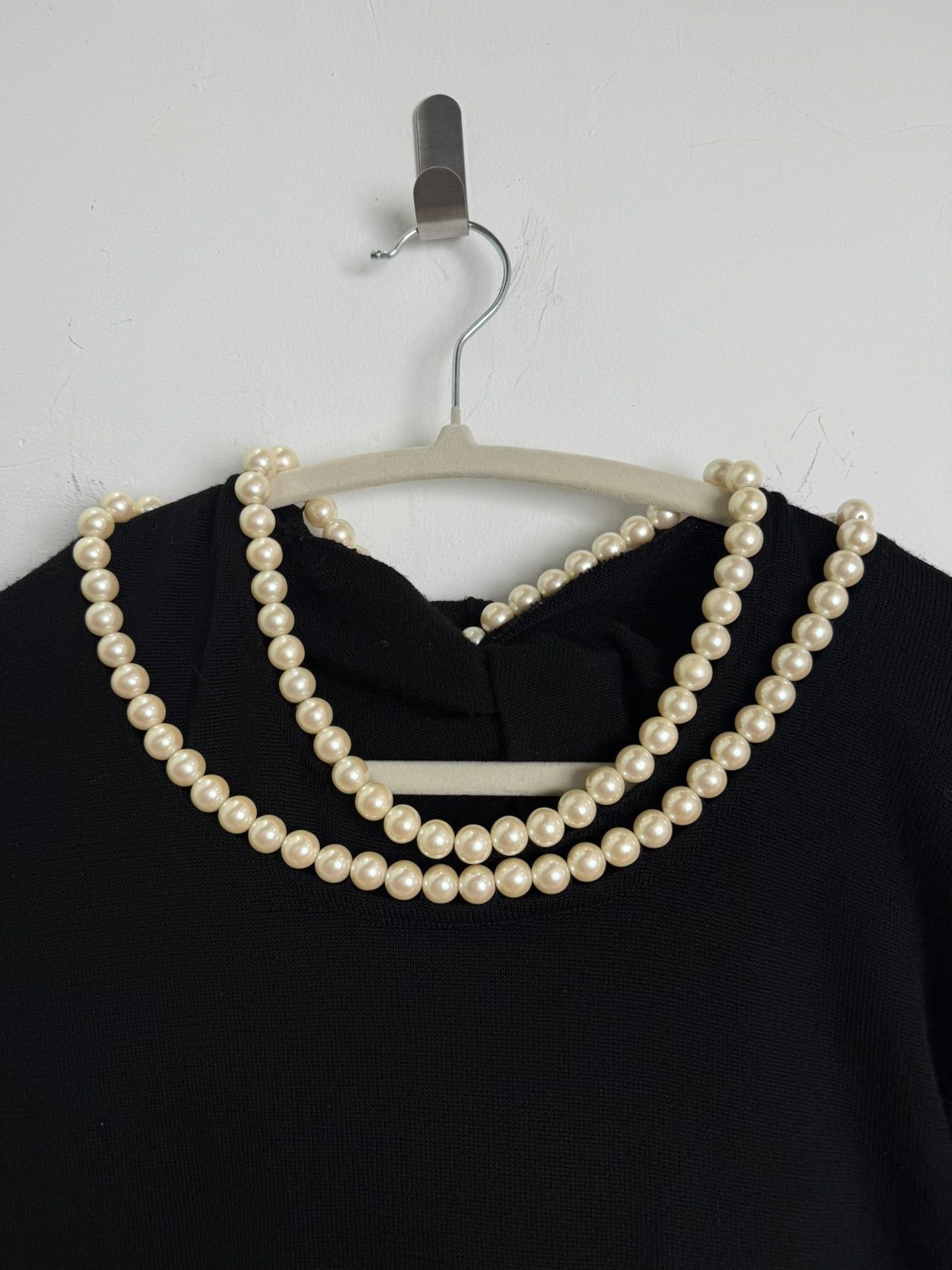 Junya Watanabe Junya Watanabe 03AW Double Knit Wool Pearl Sweater Size US M / EU 48-50 / 2 - 2 Thumbnail