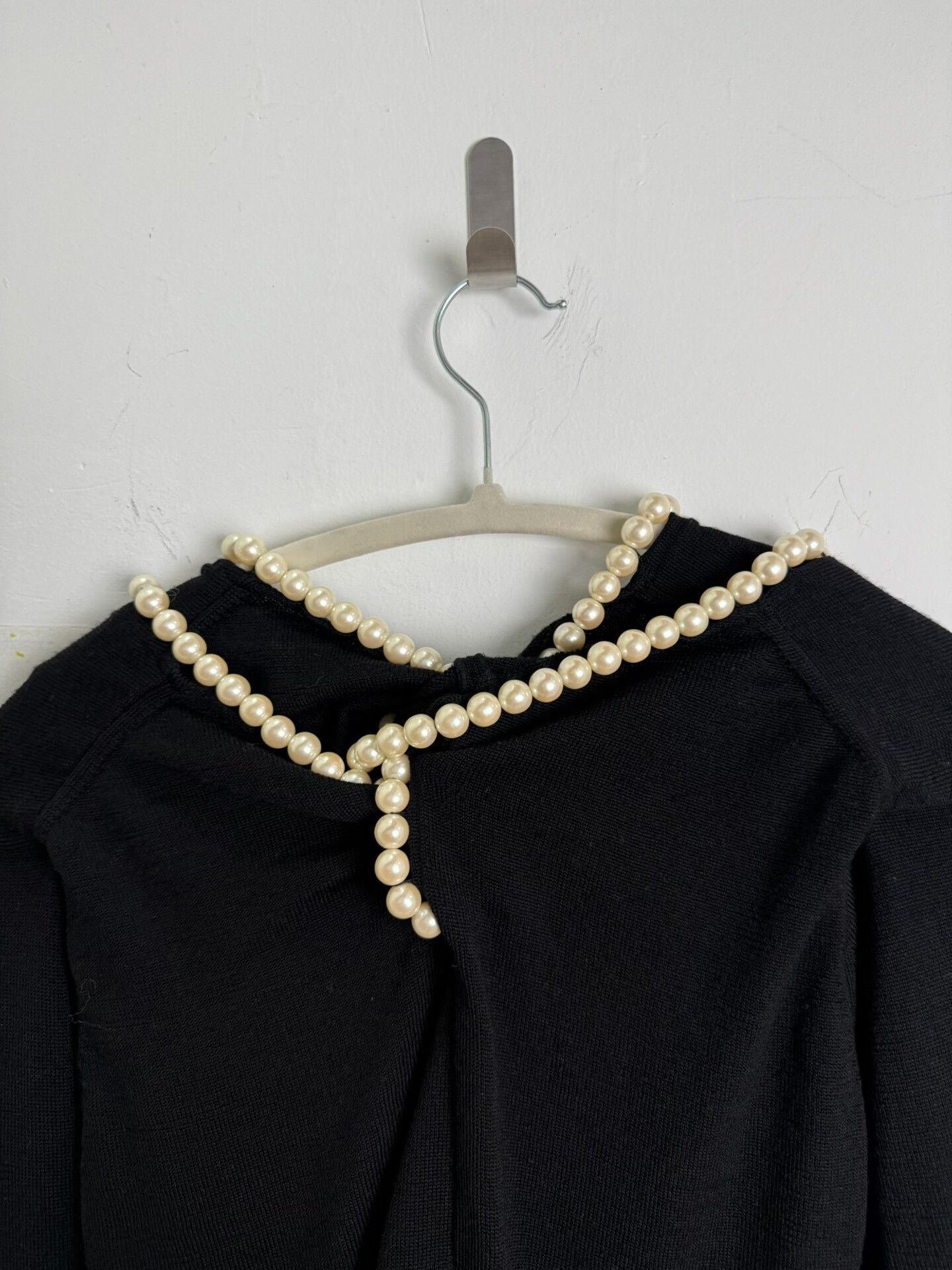 Junya Watanabe Junya Watanabe 03AW Double Knit Wool Pearl Sweater Size US M / EU 48-50 / 2 - 5 Thumbnail