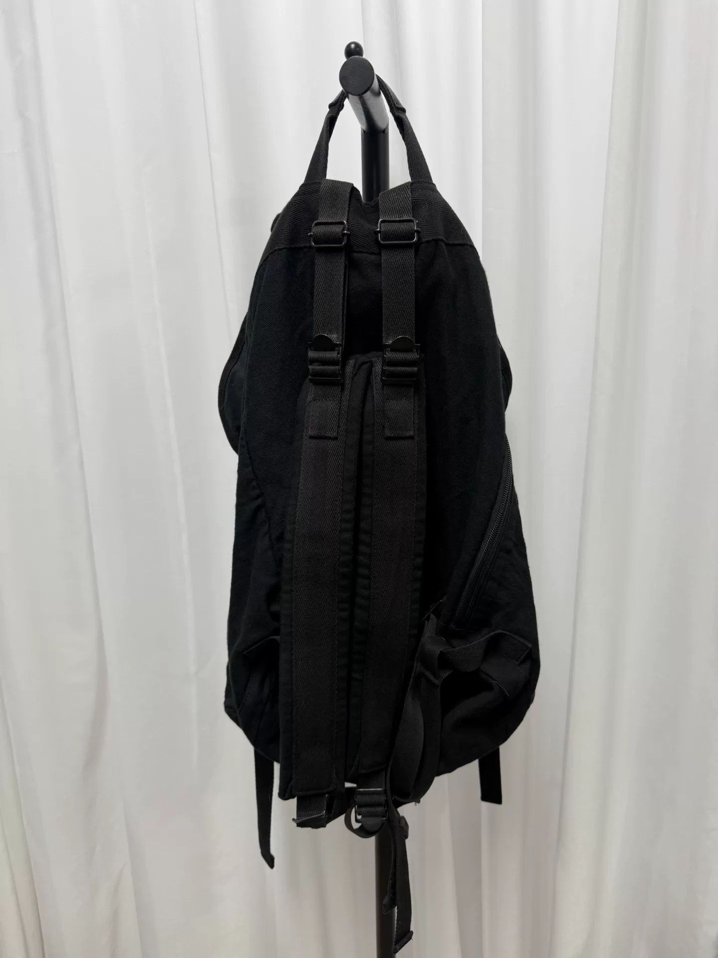 Yohji Yamamoto Yohji Yamamoto Y's Canvas Tactical Backpack Size ONE SIZE - 5 Thumbnail