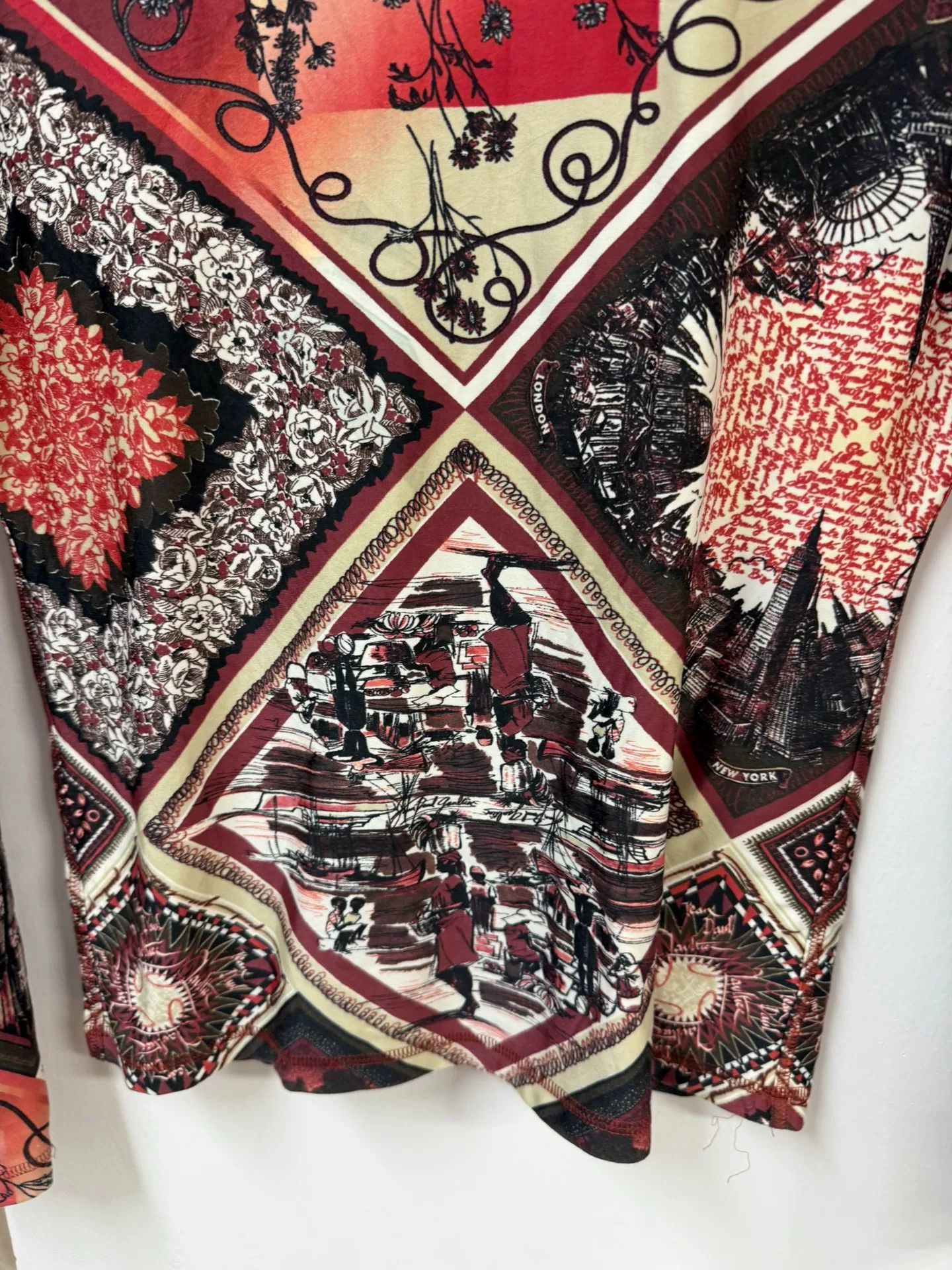 Jean Paul Gaultier Jean Paul Gaultier Elastic Pattern Bodysuit Size L / US 10 / IT 46 - 4 Thumbnail