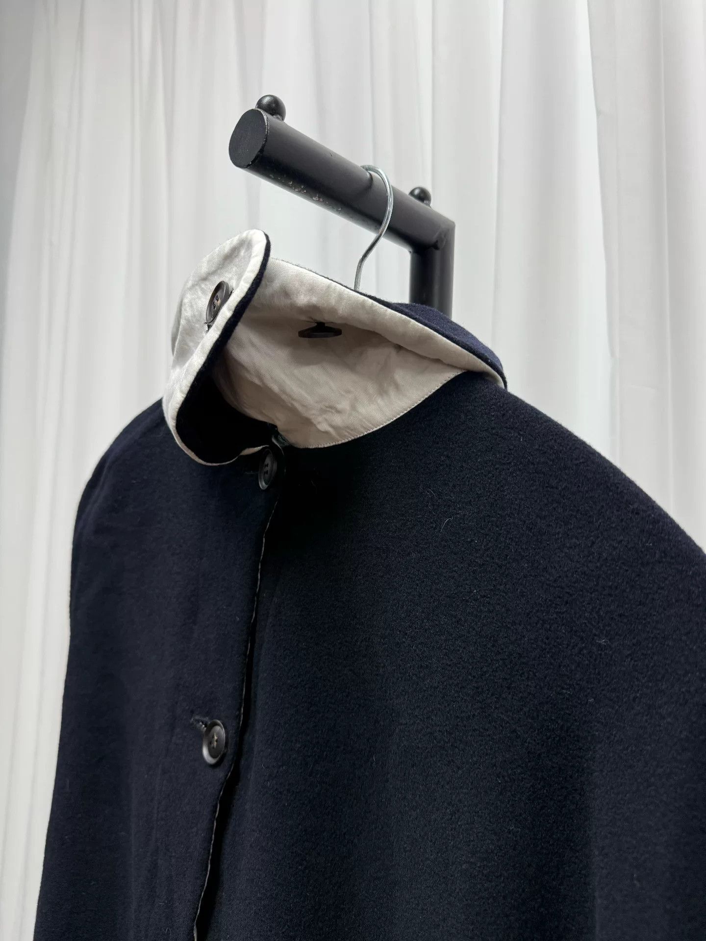 Yohji Yamamoto Yohji Yamamoto Archive Asymmetric Cape Coat Size US M / EU 48-50 / 2 - 6 Thumbnail