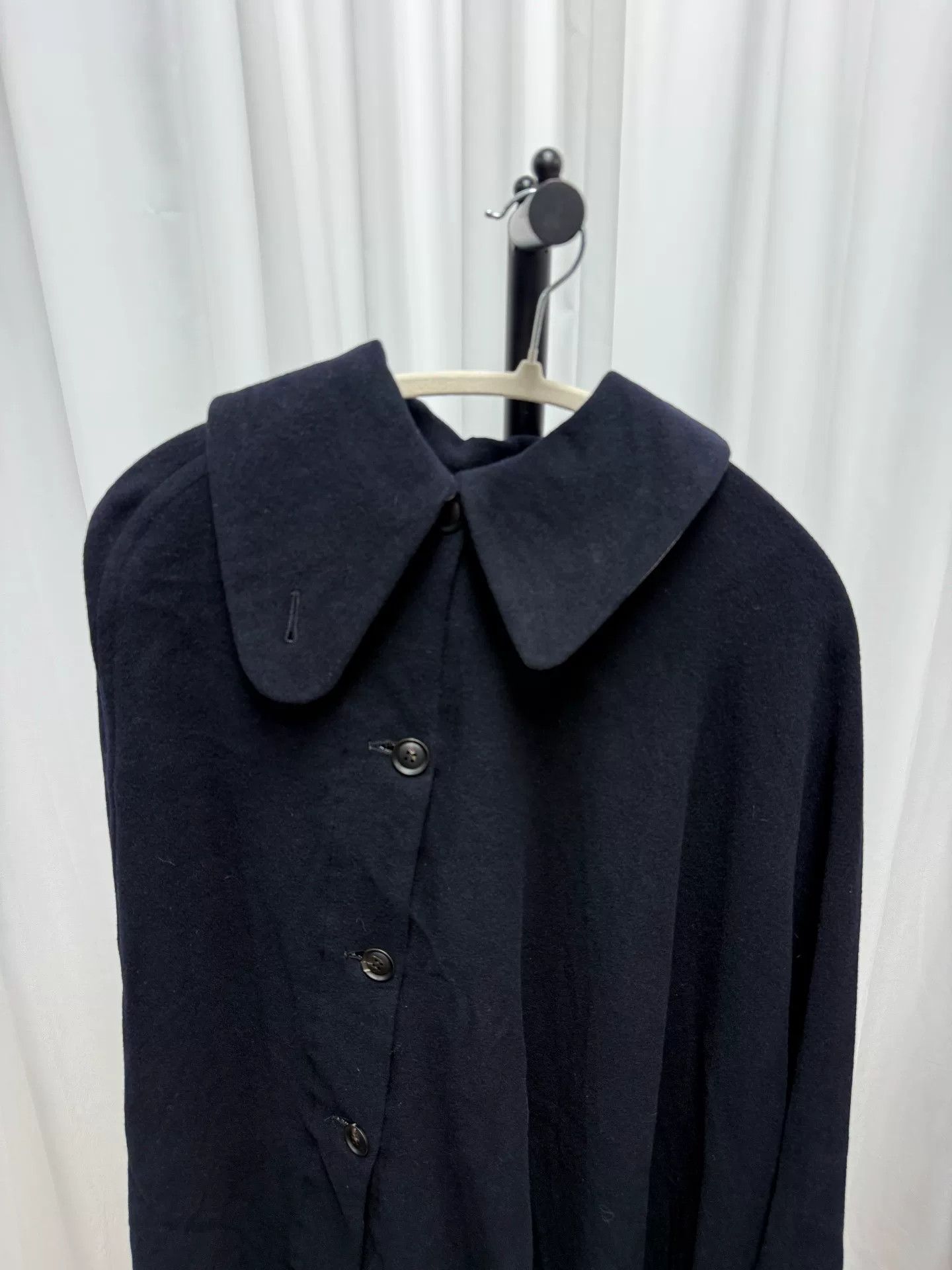 Yohji Yamamoto Yohji Yamamoto Archive Asymmetric Cape Coat Size US M / EU 48-50 / 2 - 4 Thumbnail