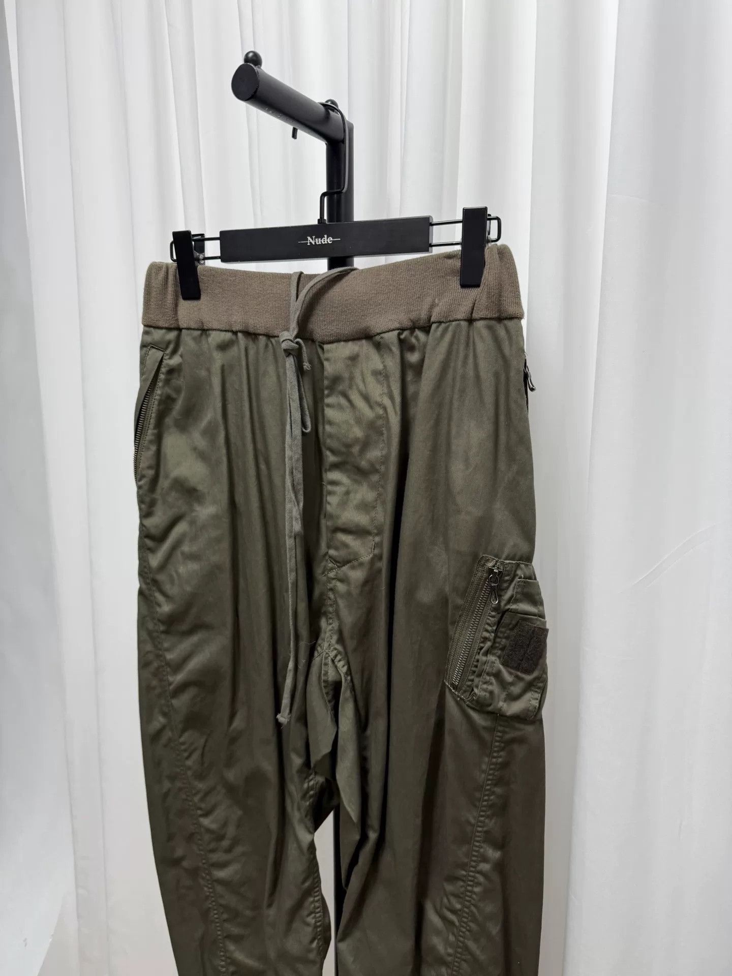 Julius Julius Metallic Nylon MA-1 Pants Size US 26 / EU 42 - 2 Thumbnail