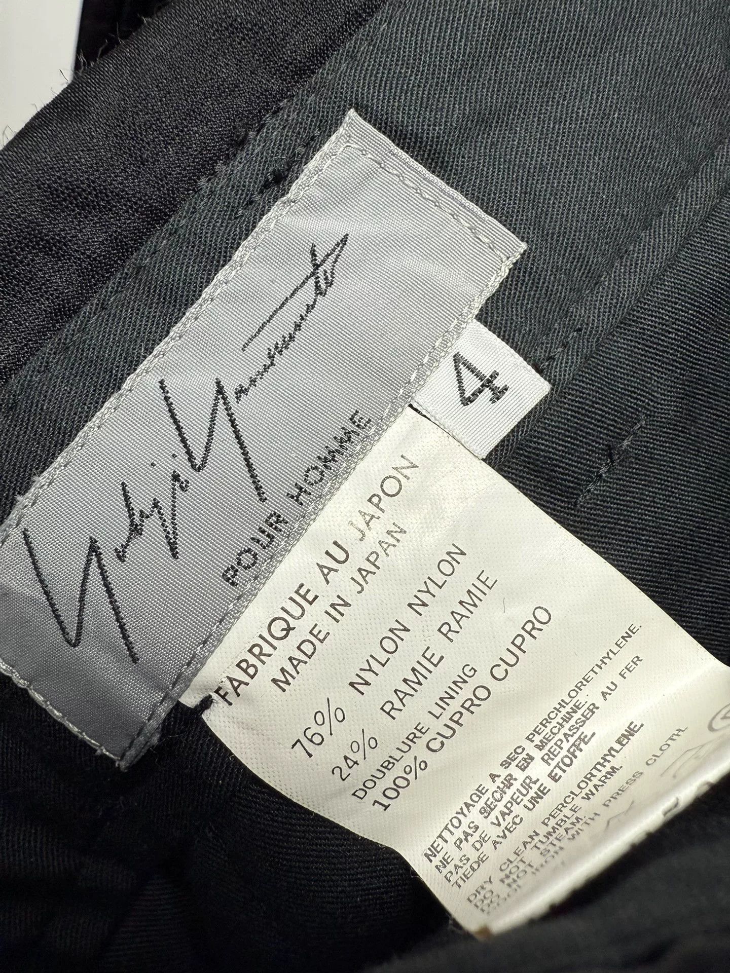 Yohji Yamamoto Yohji Yamamoto Pour Homme Archive Multi-Pocket Pants Size US 38 / EU 54 - 5 Thumbnail