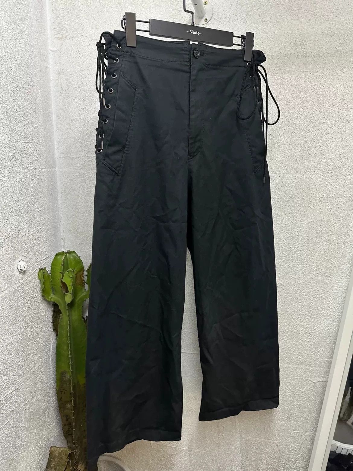 Yohji Yamamoto Yohji Yamamoto Y's Men's Strap Pants Size US 32 / EU 48 - 2 Thumbnail