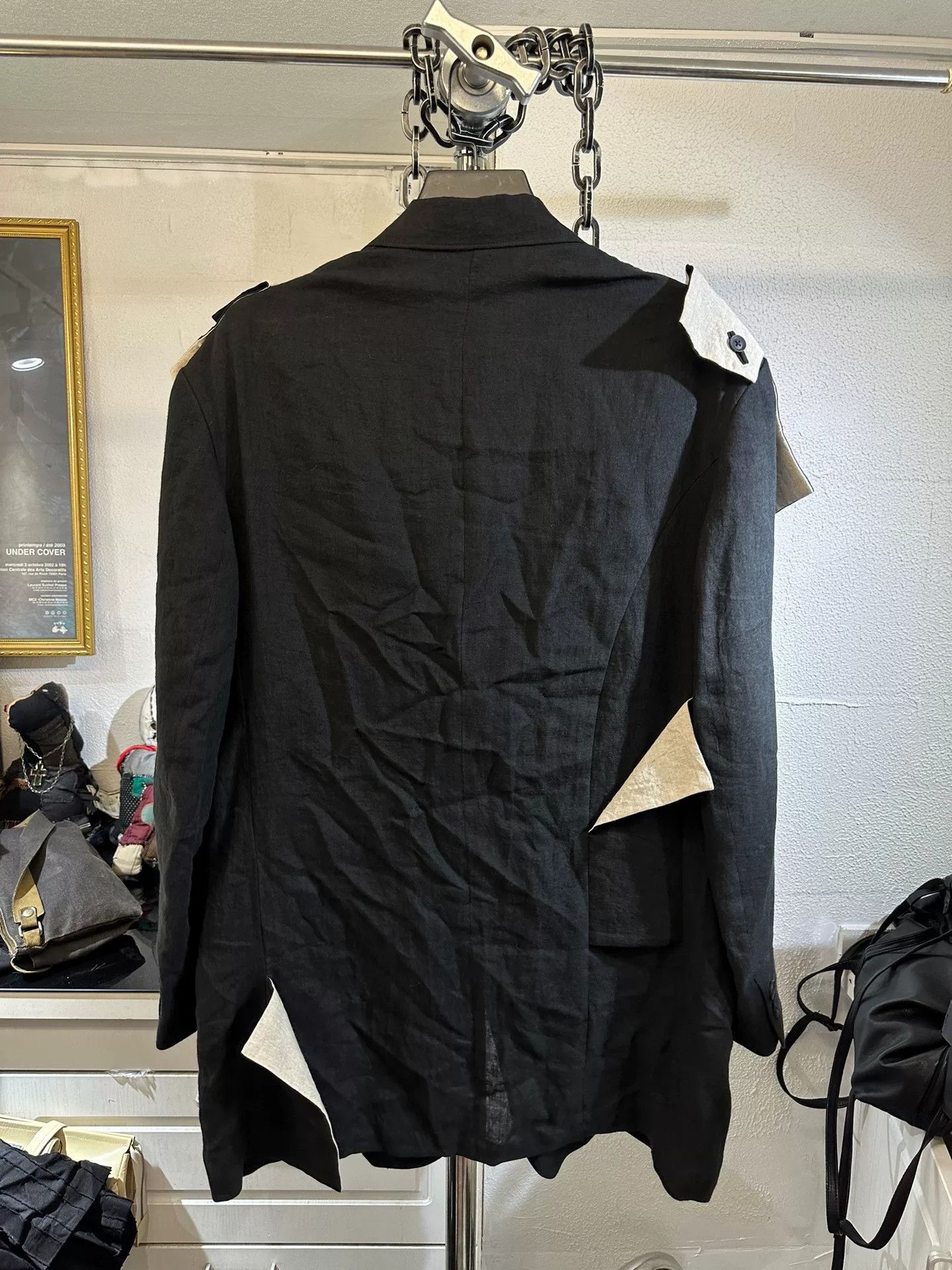Yohji Yamamoto Yohji Yamamoto 22SS Linen Blazer Size US M / EU 48-50 / 2 - 5 Thumbnail