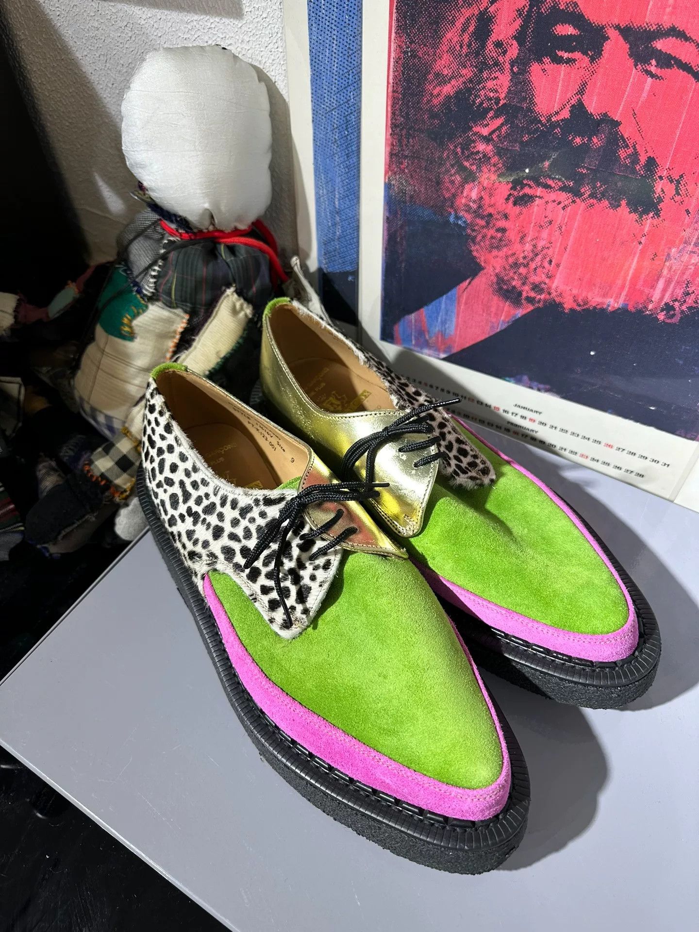 Comme des Garcons Homme Plus Comme des Garçons x George Cox Platform Leather Shoes Size US 9 / EU 42 - 4 Thumbnail