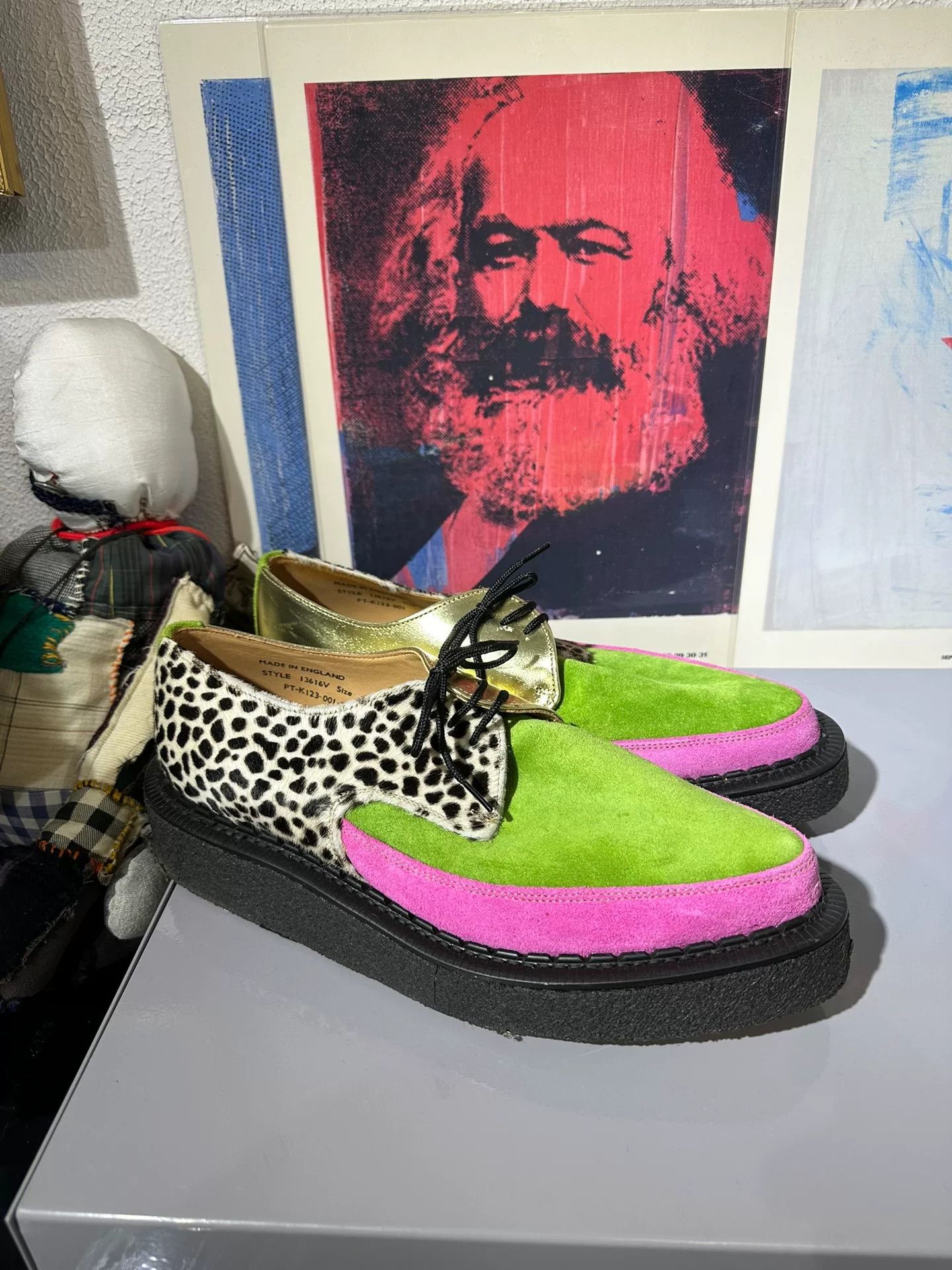Comme des Garcons Homme Plus Comme des Garçons x George Cox Platform Leather Shoes Size US 9 / EU 42 - 2 Thumbnail