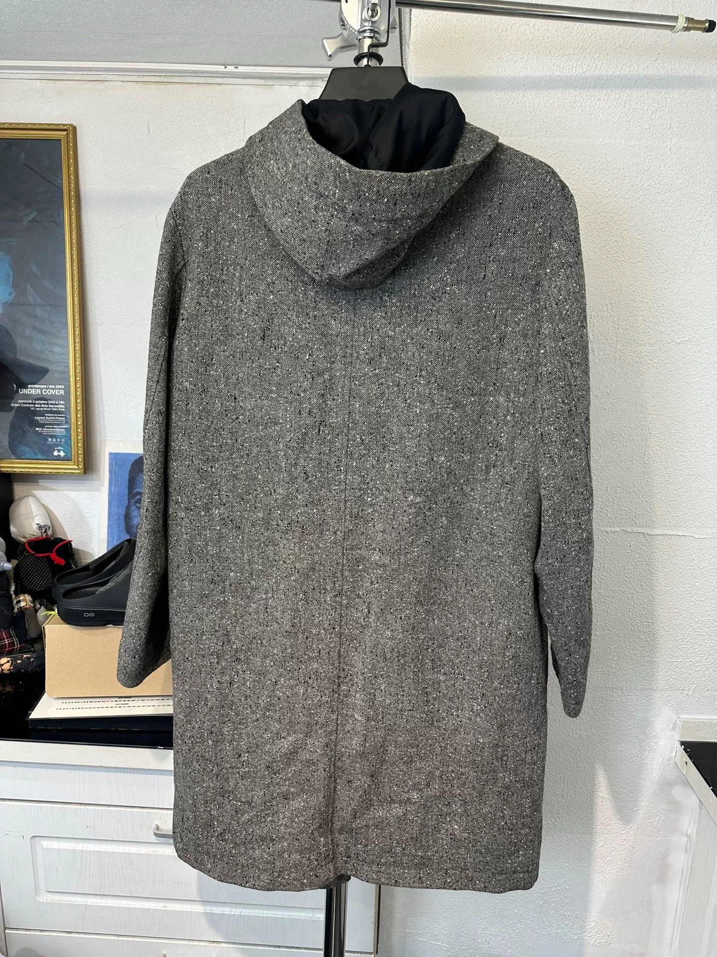 Yohji Yamamoto Yohji Yamamoto A.A.R Hooded Snowflake Coat Size US M / EU 48-50 / 2 - 6 Thumbnail