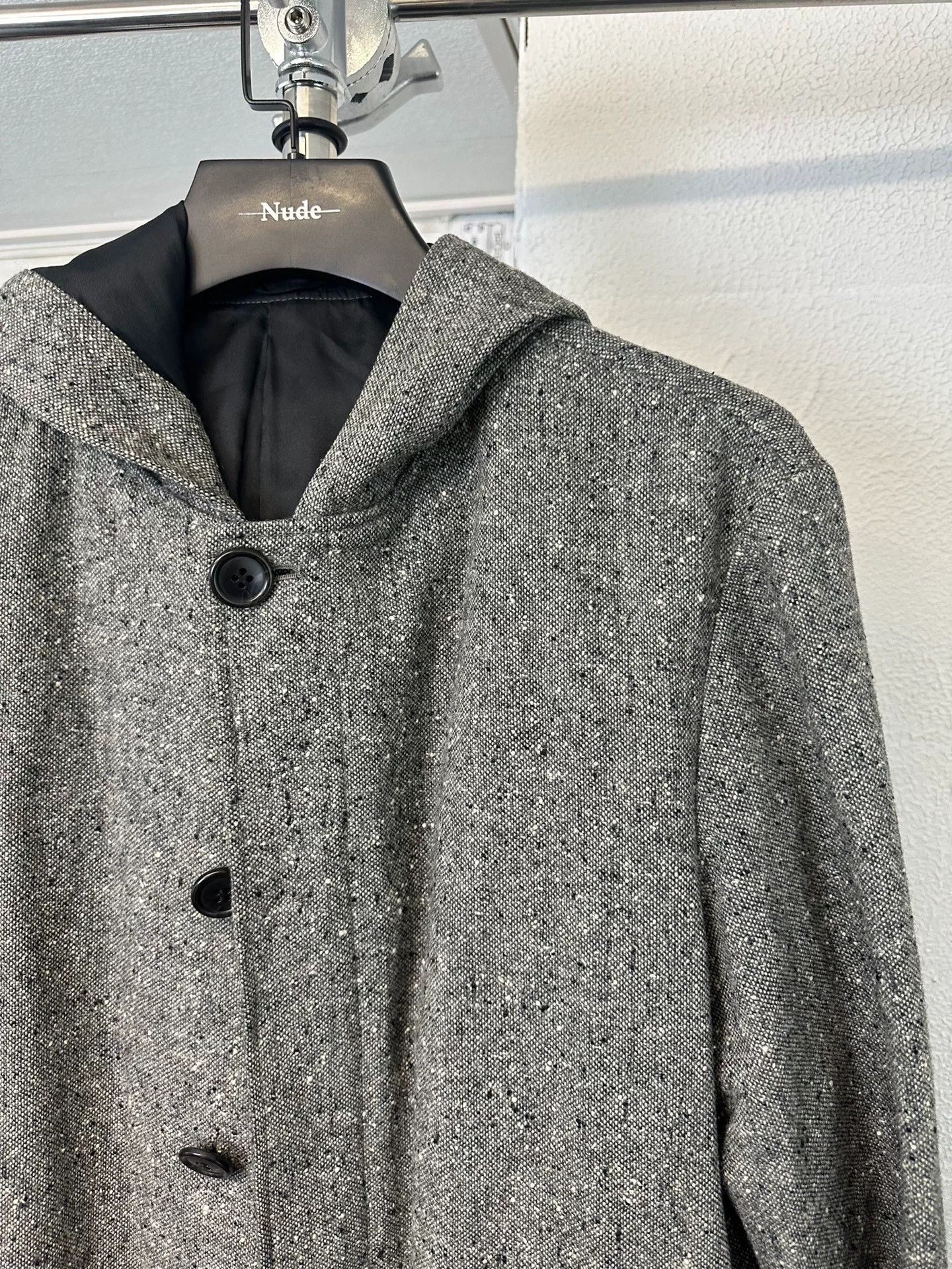 Yohji Yamamoto Yohji Yamamoto A.A.R Hooded Snowflake Coat Size US M / EU 48-50 / 2 - 5 Thumbnail