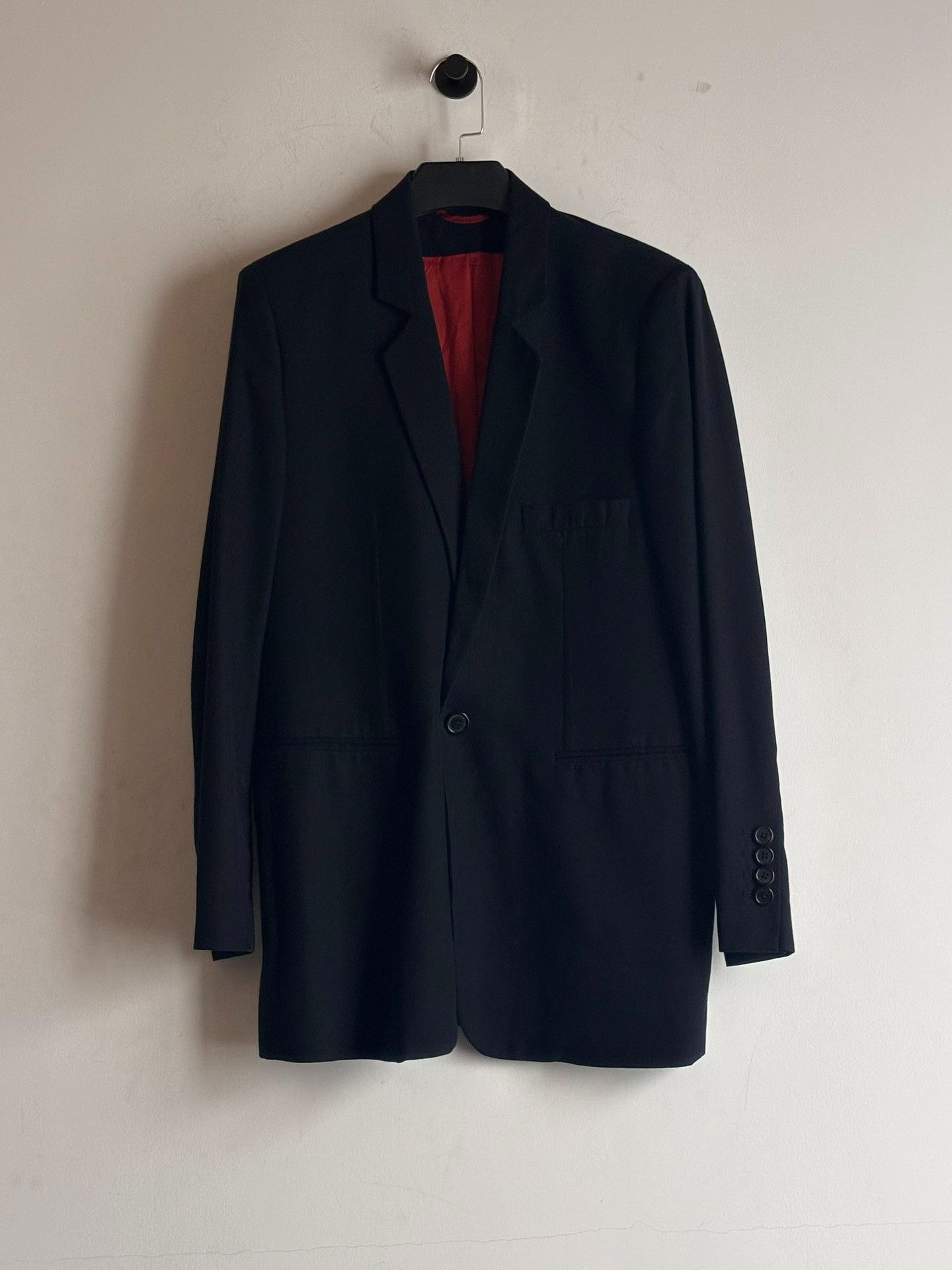 Ann Demeulemeester Ann Demeulemeester Single-Button Smoking Blazer Size XS / US 0-2 / IT 36-38 - 2 Thumbnail