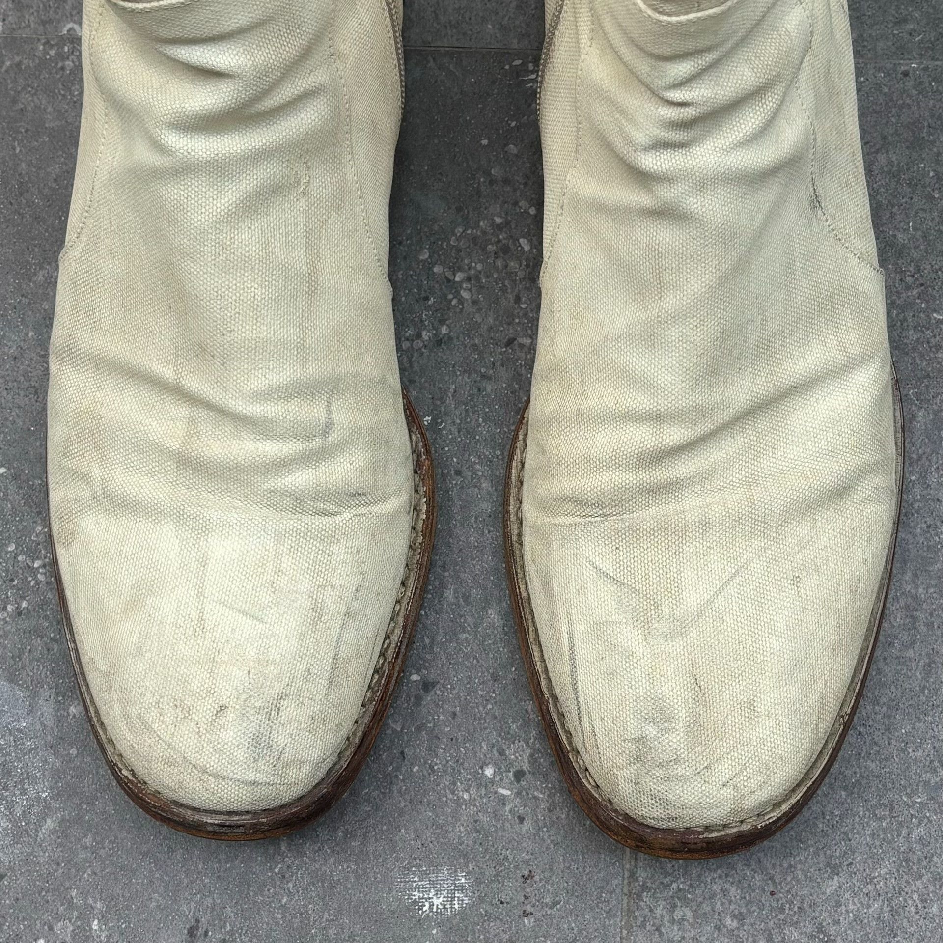 Maison Margiela Maison Martin Margiela 00's Painted Ankle Boots Size US 10 / EU 43 - 3 Thumbnail