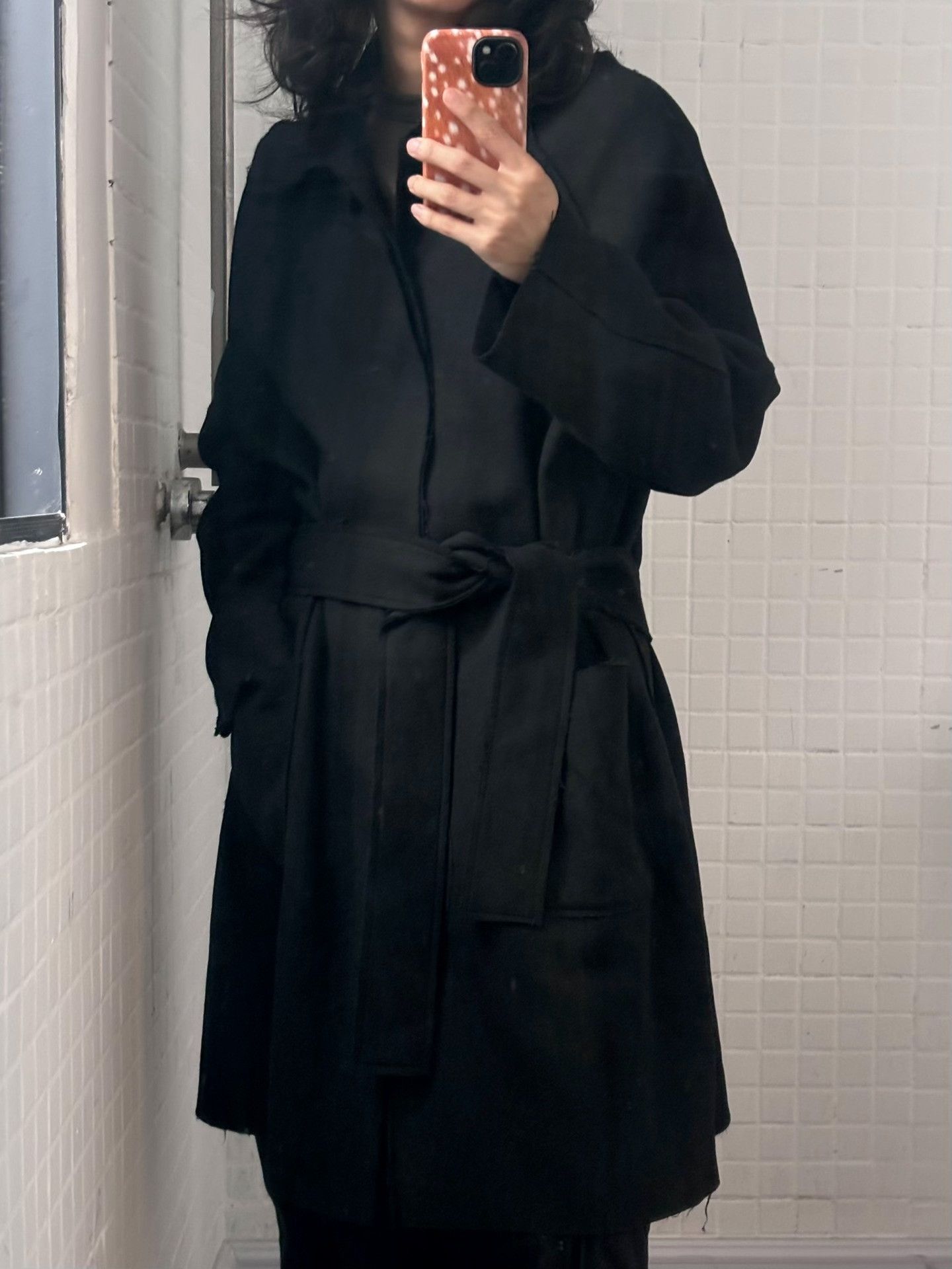 Ann Demeulemeester Ann Demeulemeester Single-Layer Wool Coat Size US S / EU 44-46 / 1 - 2 Thumbnail