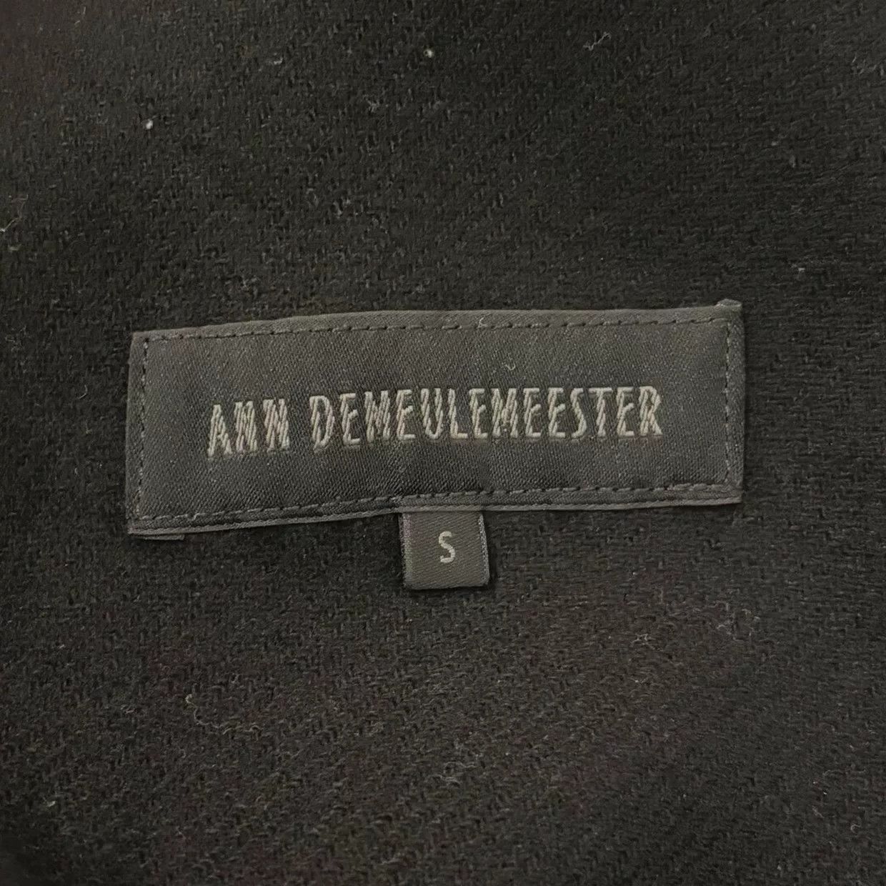 Ann Demeulemeester Ann Demeulemeester Single-Layer Wool Coat Size US S / EU 44-46 / 1 - 7 Thumbnail