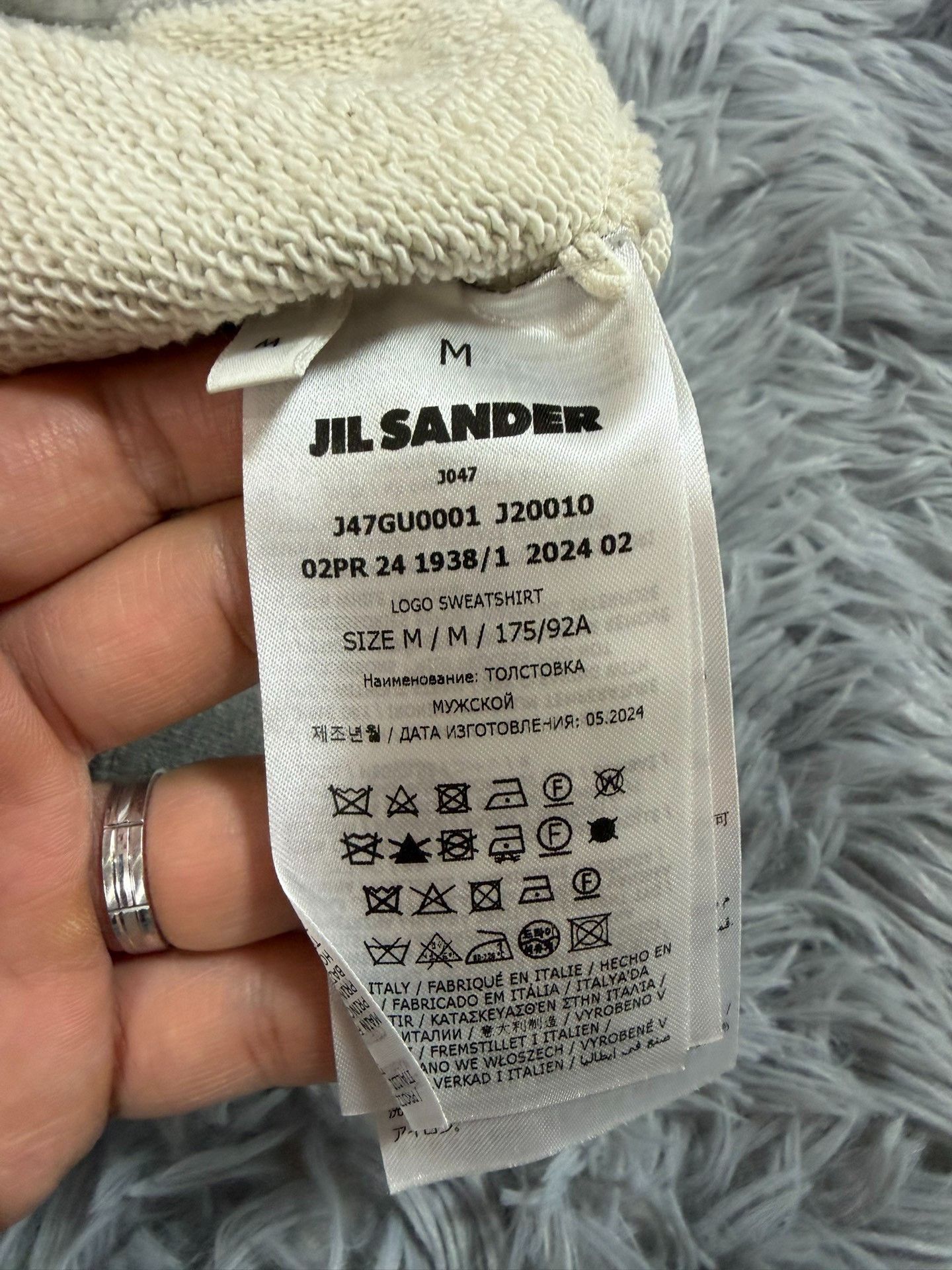 Jil Sander Jil Sander Retro Printed Hoodie M Women Size M / US 6-8 / IT 42-44 - 4 Thumbnail