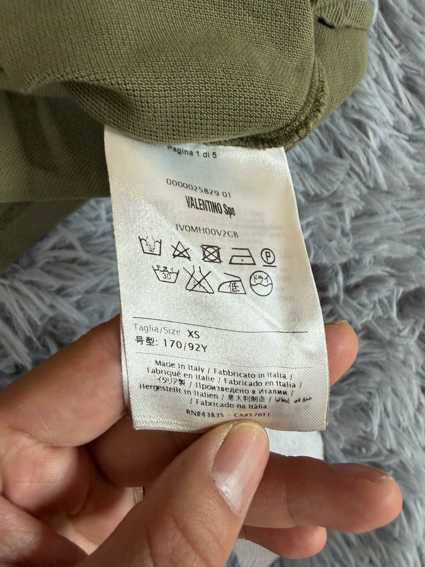 Valentino Valentino Polo xs Men Size US XS / EU 42 / 0 - 4 Thumbnail