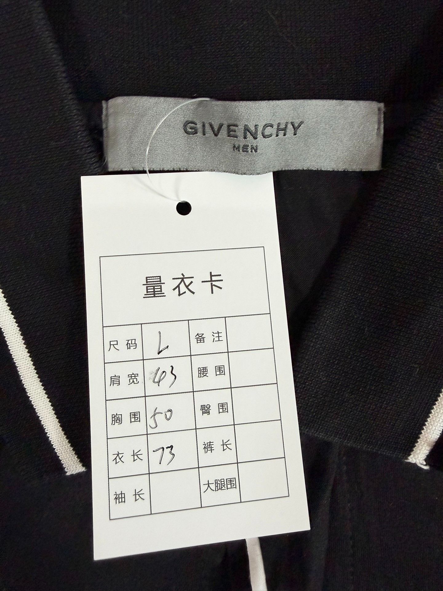 Givenchy Givenchy Black Polo l Men Size US L / EU 52-54 / 3 - 3 Thumbnail