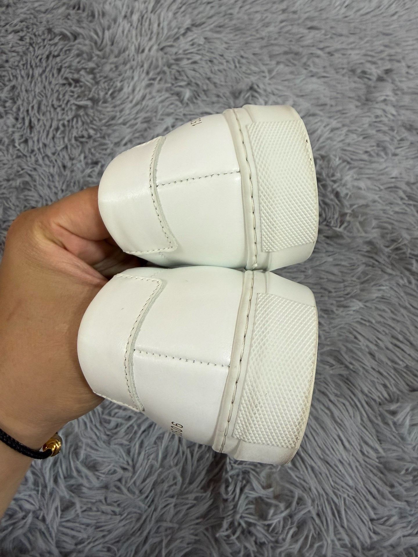 Common Projects Common Projects White Lowtop Sneakers 8 Men Size US 8 / EU 41 - 4 Thumbnail