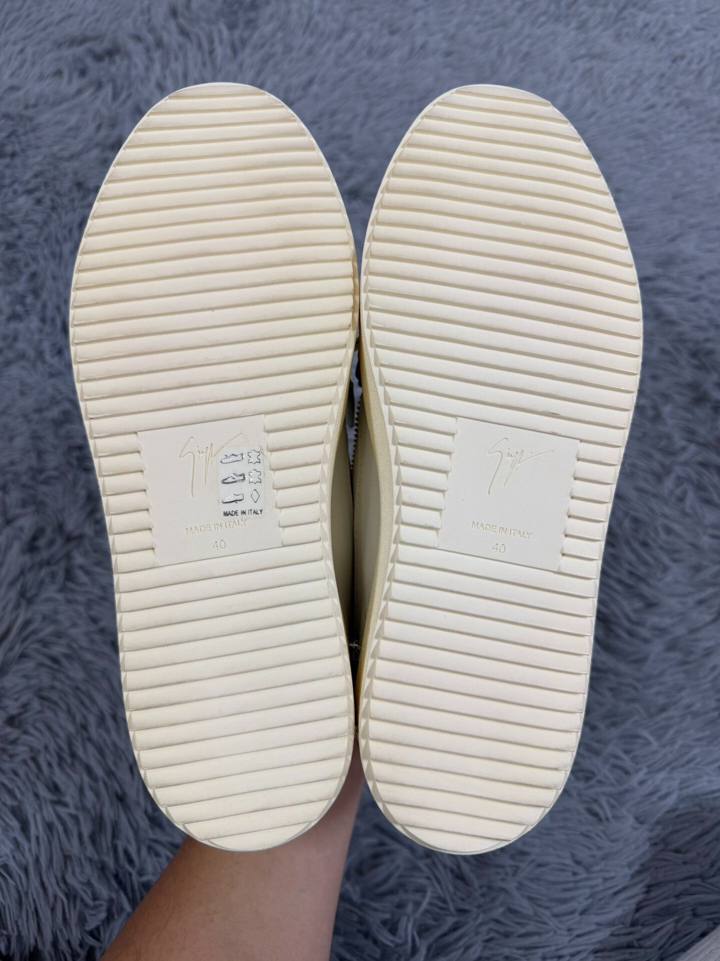 Giuseppe Zanotti Giuseppe Zanotti Casual White Lowtop Sneakers 7 Men Size US 7 / EU 40 - 5 Thumbnail