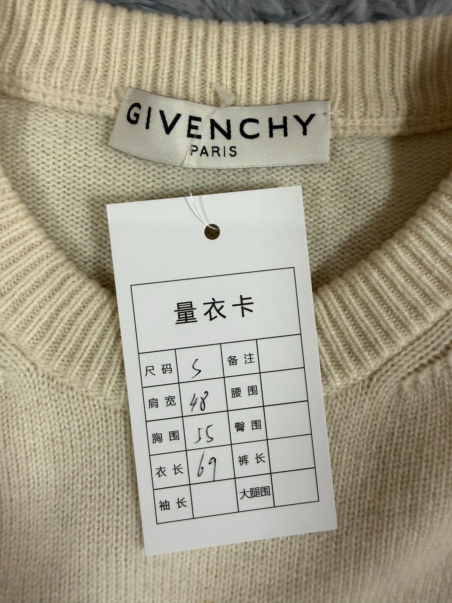 Givenchy Givenchy Knit Black Sweater S Women Size S / US 4 / IT 40 - 3 Thumbnail