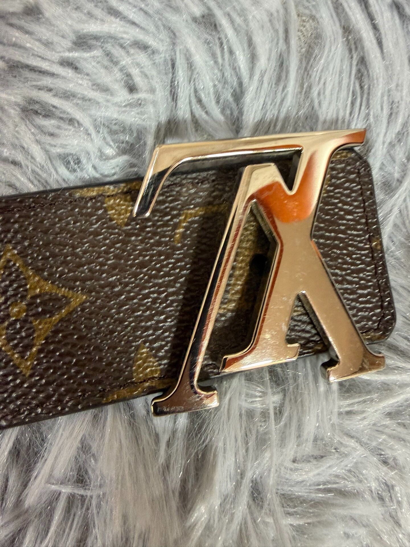 Louis Vuitton Louis Vuitton Metallic Gold Belt one size Men Size ONE SIZE - 5 Thumbnail