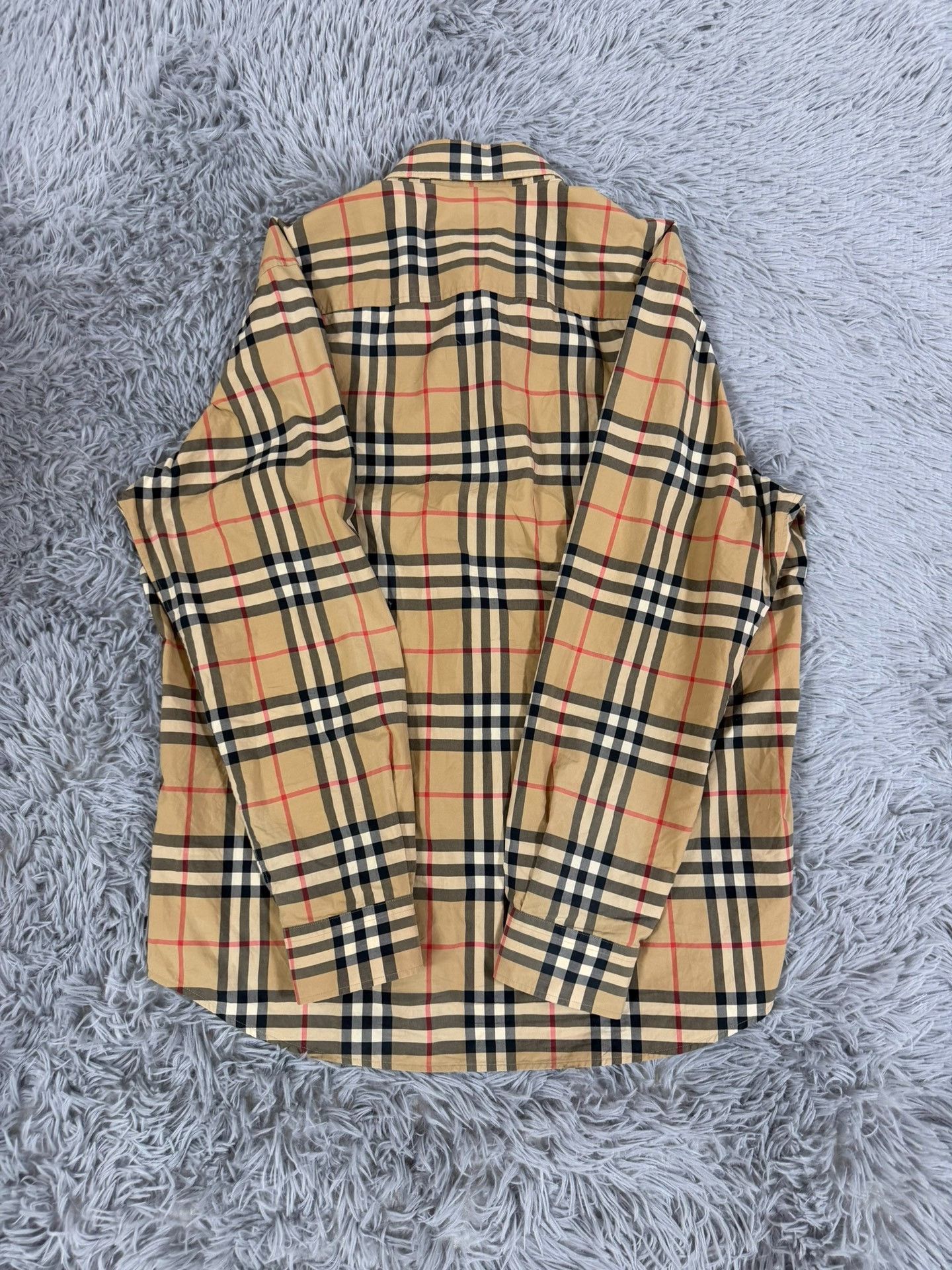 Burberry Burberry Plaid Shirt xl Men Size US XL / EU 56 / 4 - 2 Thumbnail
