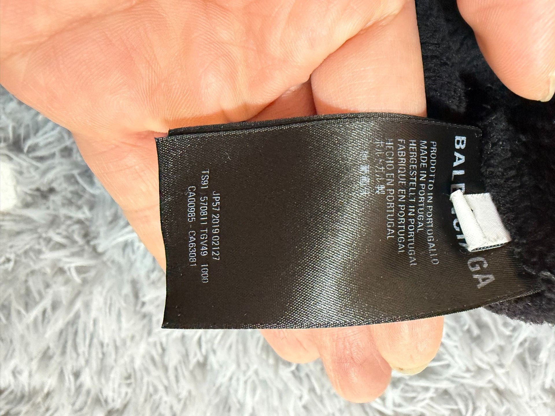 Balenciaga Balenciaga Black Hoodie XS Women Size XS / US 0-2 / IT 36-38 - 4 Thumbnail