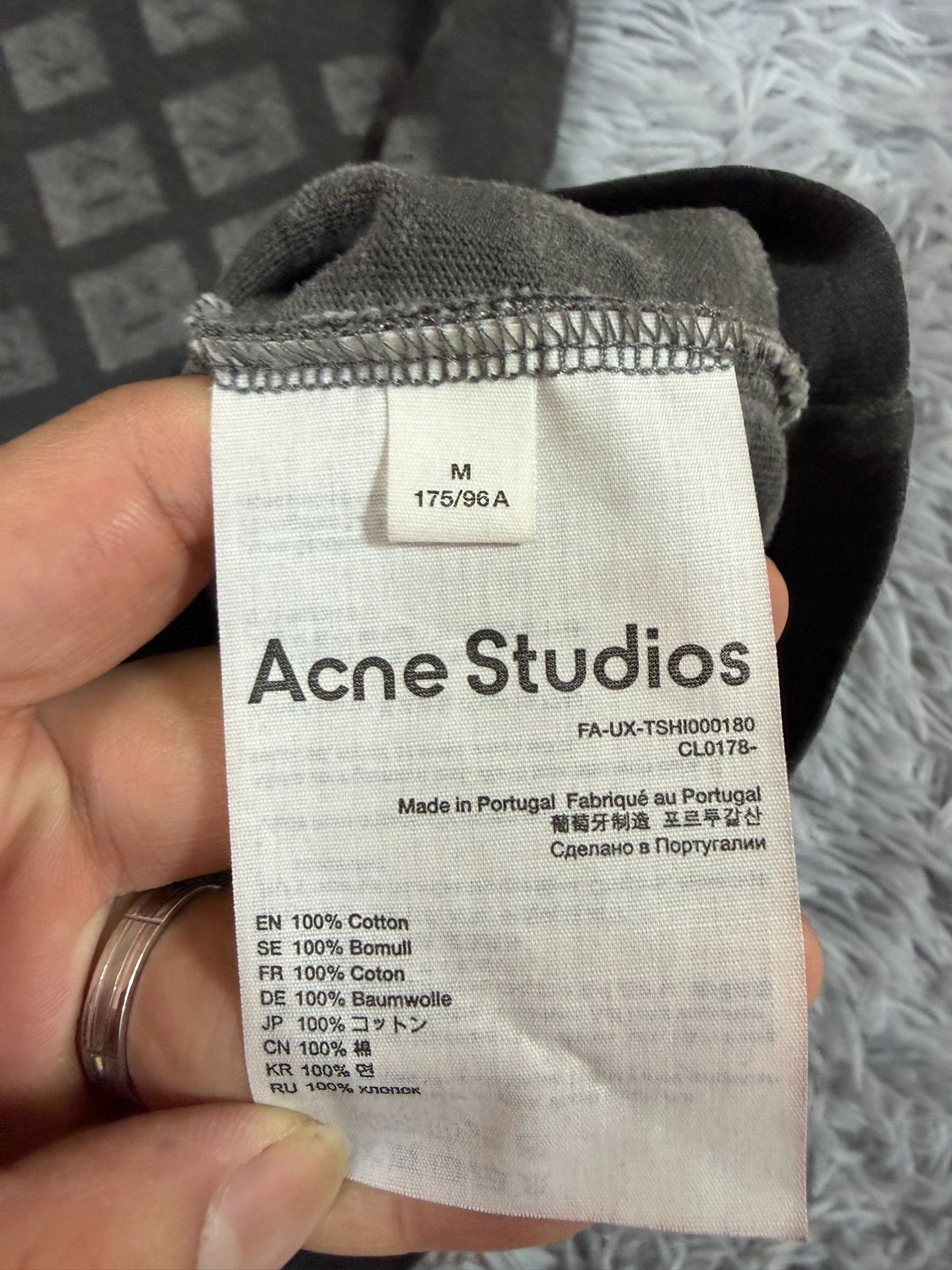 Acne Studios Acne Studios Black T-Shirt M Women Size M / US 6-8 / IT 42-44 - 4 Thumbnail