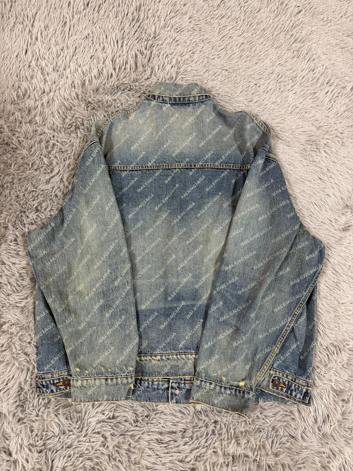 Balenciaga Balenciaga Denim Blue Jacket L Women Size L / US 10 / IT 46 - 2 Thumbnail