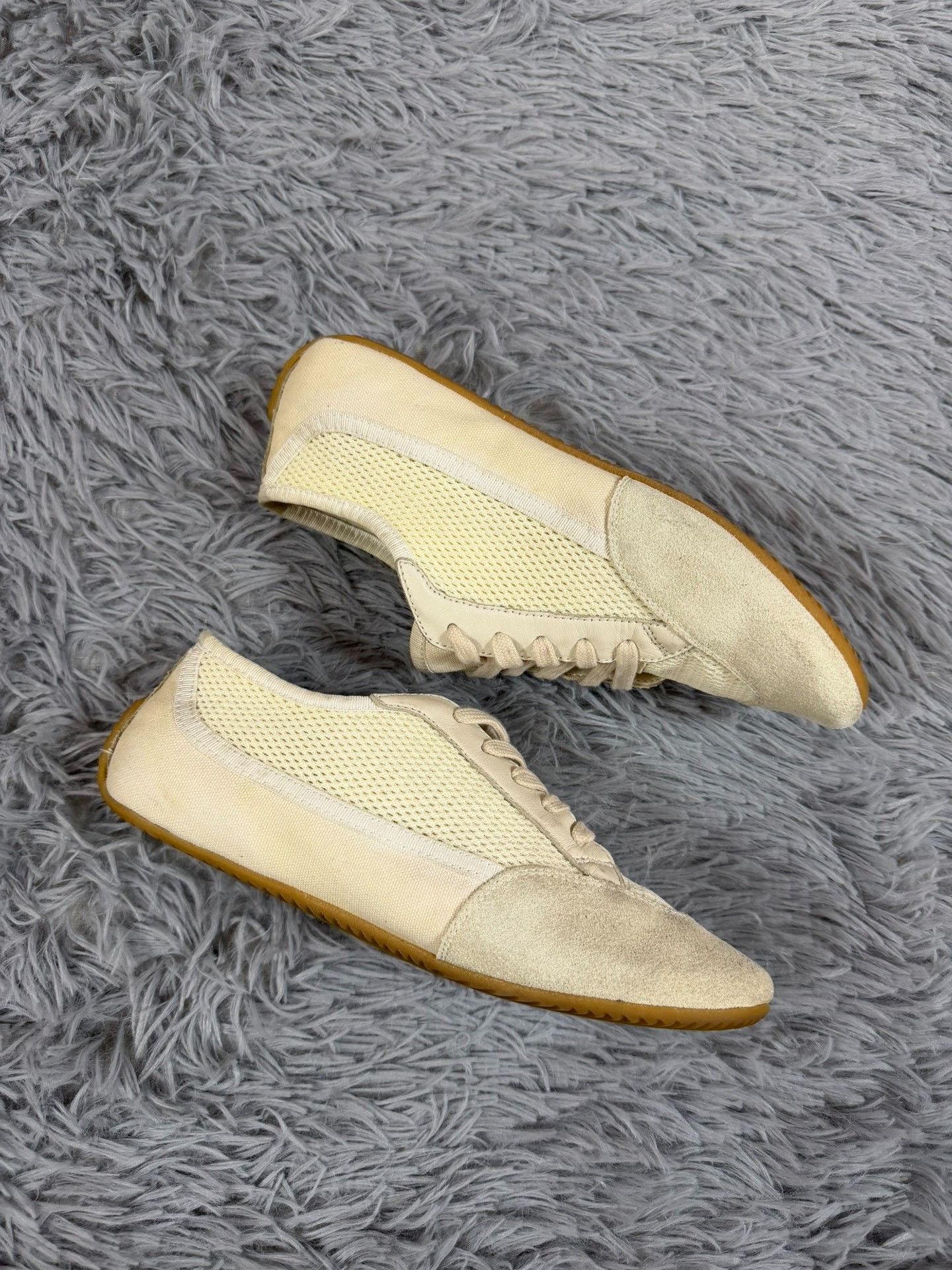 The Row The Row White Lowtop Sneakers us_9 Women Size US 9 / IT 39 - 3 Thumbnail