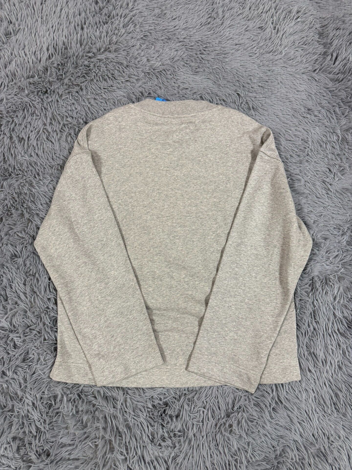 Burberry Burberry Cotton Printed Gray Hoodie l Men Size US L / EU 52-54 / 3 - 2 Thumbnail