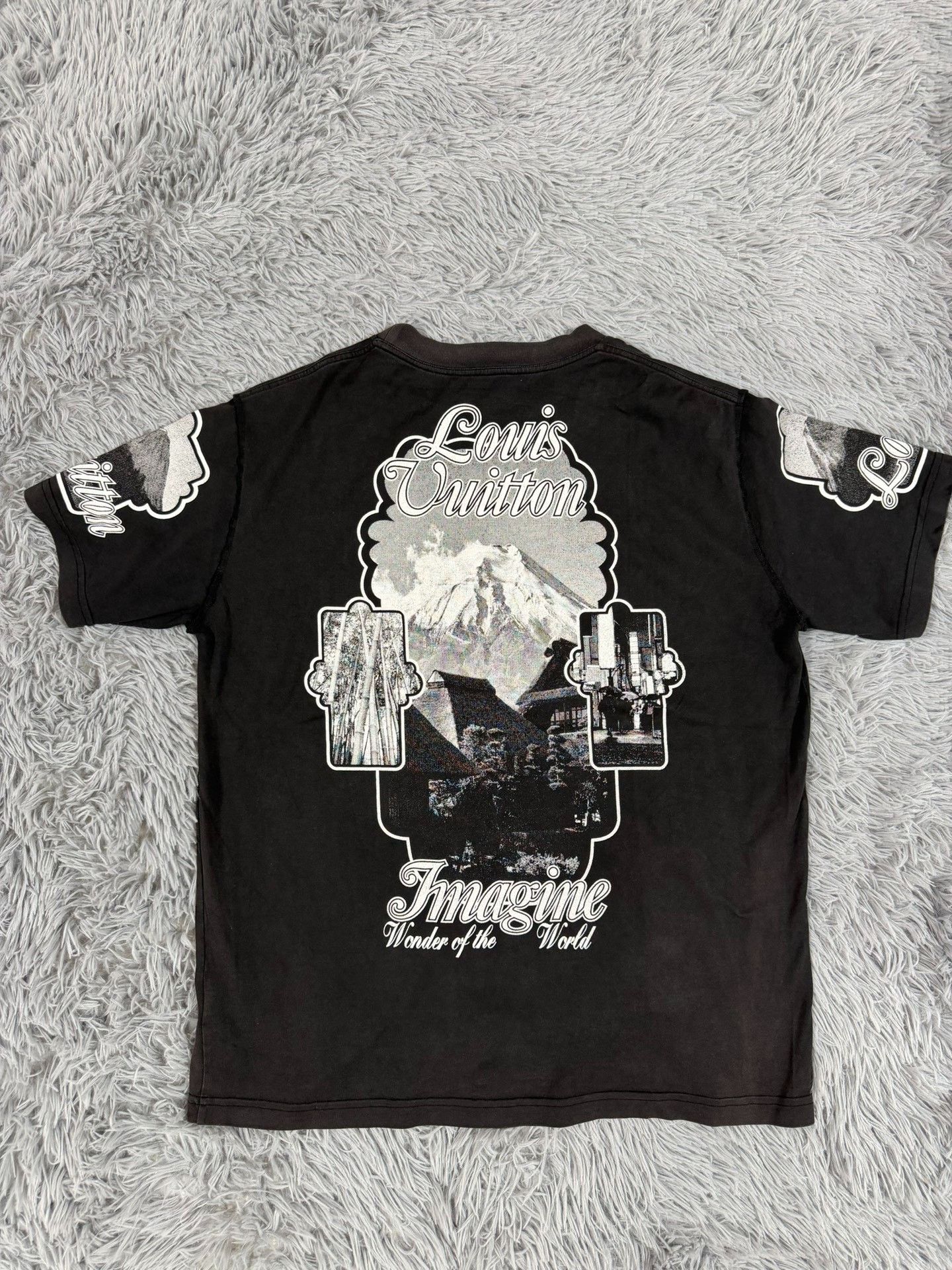 Louis Vuitton Louis Vuitton Retro Black T-Shirt xl Men Size US XL / EU 56 / 4 - 2 Thumbnail
