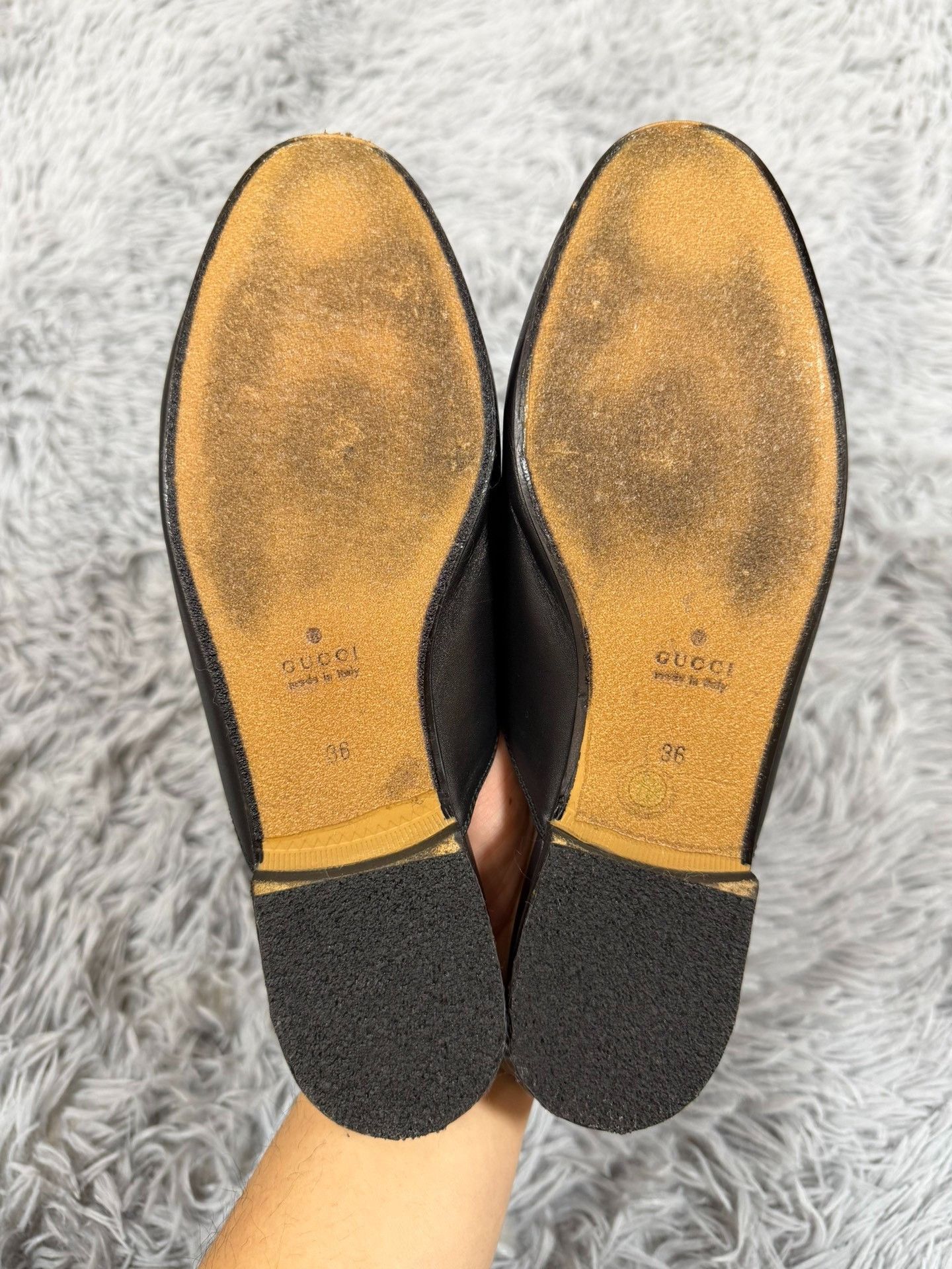Gucci Gucci Black Sandals us_6 Women Size US 6 / IT 36 - 3 Thumbnail