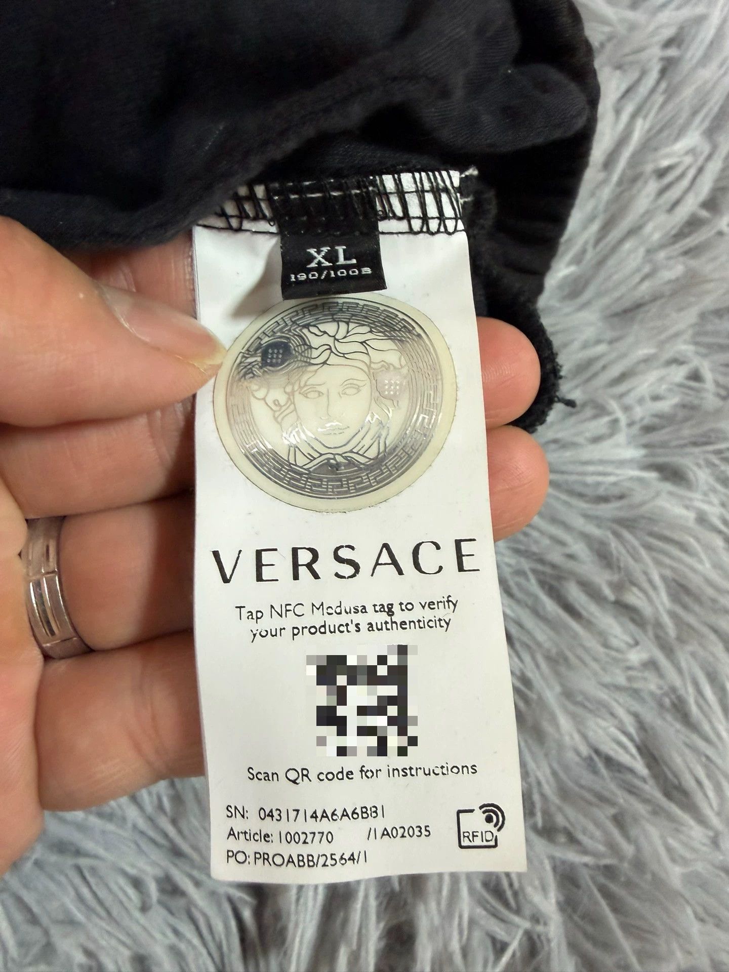 Versace Versace Black Light Jacket xl Men Size US XL / EU 56 / 4 - 4 Thumbnail