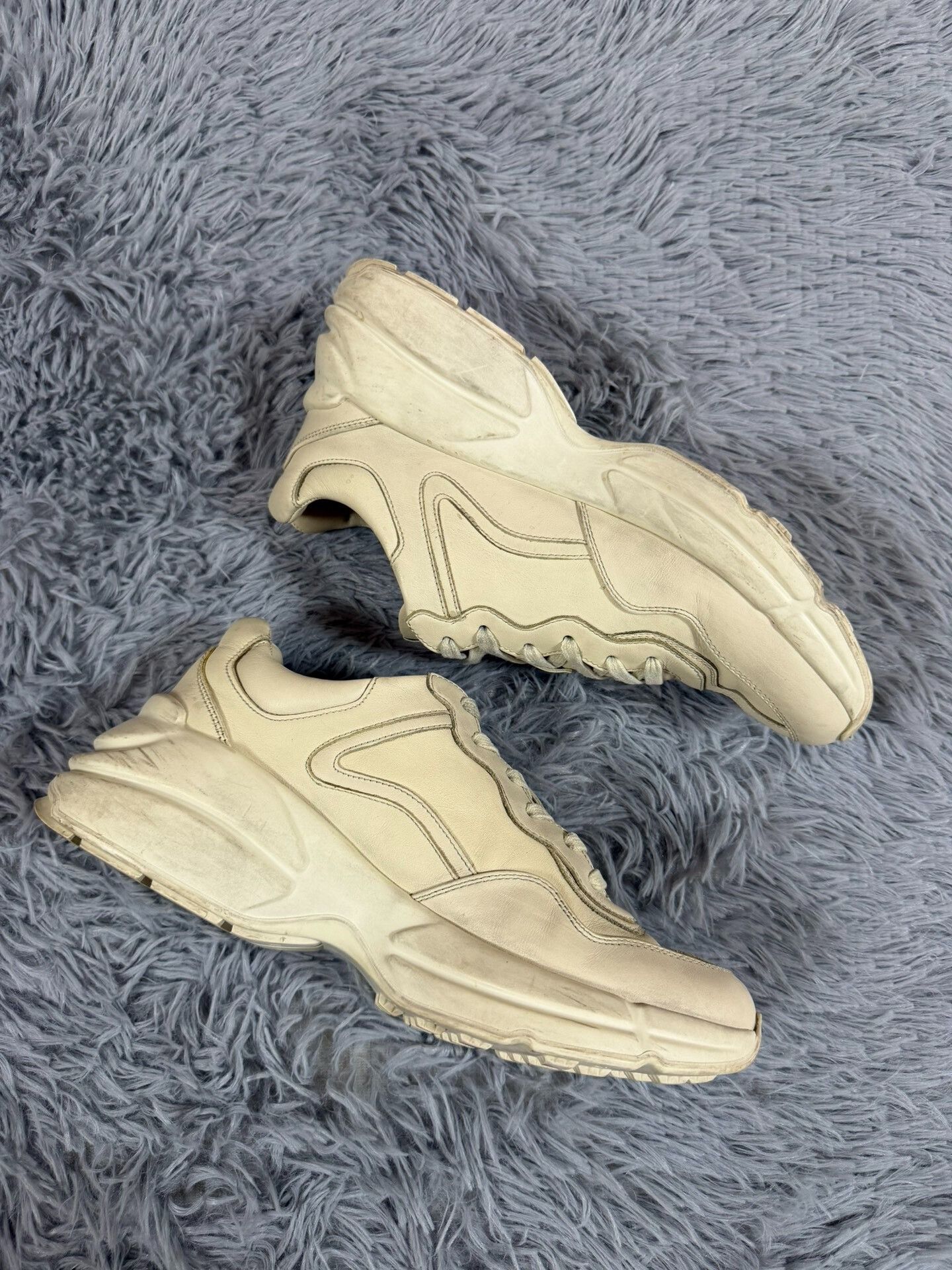 Gucci Gucci Distressed Lowtop Sneakers 8 Men Size US 8 / EU 41 - 3 Thumbnail