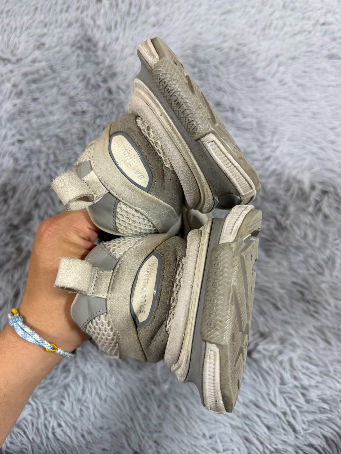 Balenciaga Balenciaga Gray Lowtop Sneakers 8 Men Size US 8 / EU 41 - 4 Thumbnail