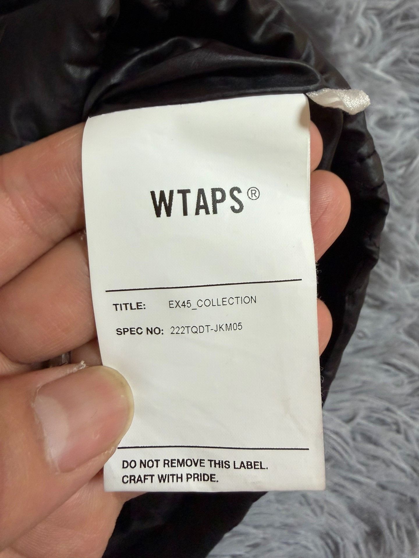 Wtaps Wtaps Quilted Black Light Jacket m Men Size US M / EU 48-50 / 2 - 4 Thumbnail